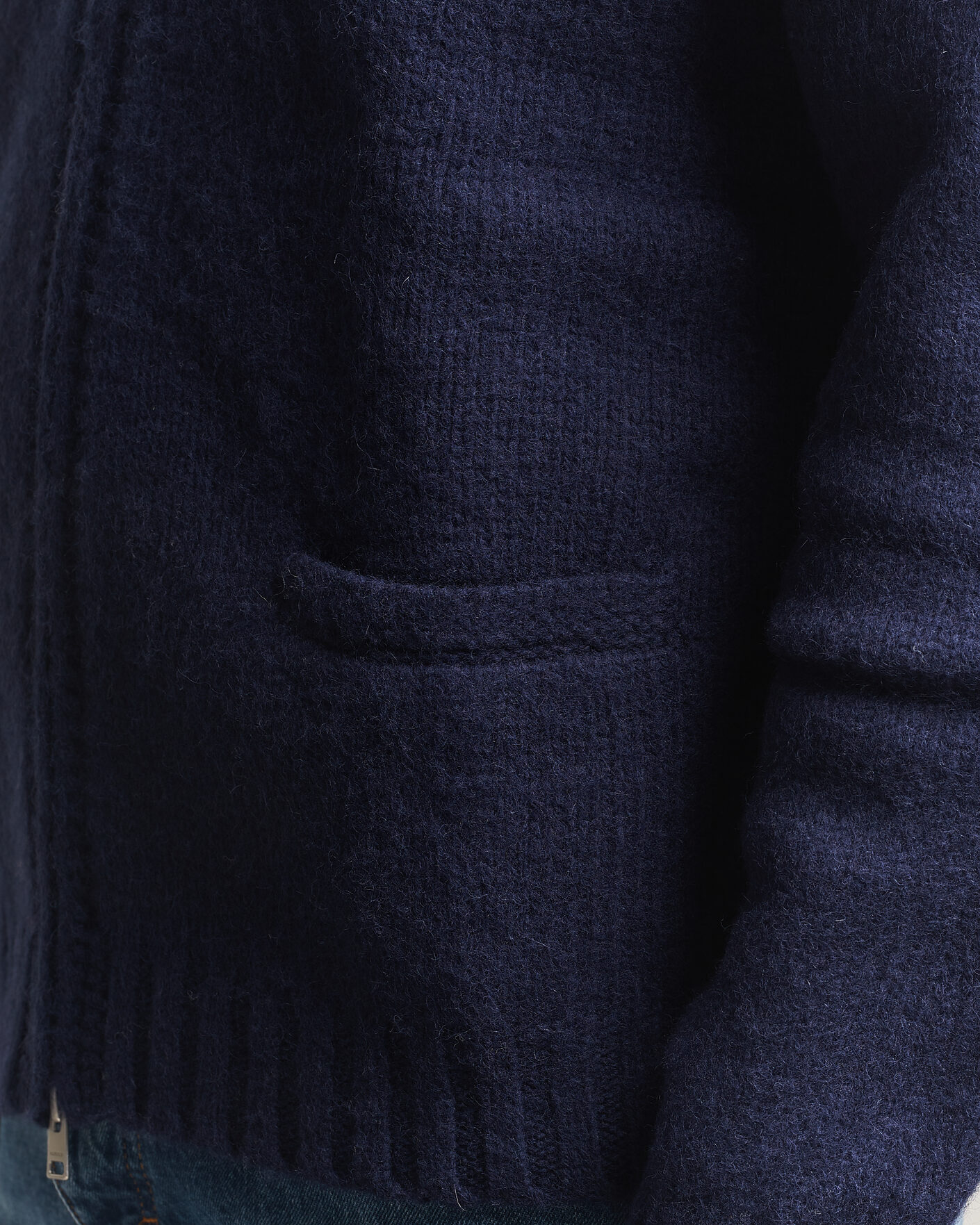Herre | Gensere | Morris | Boyd Zip Cardigan Navy