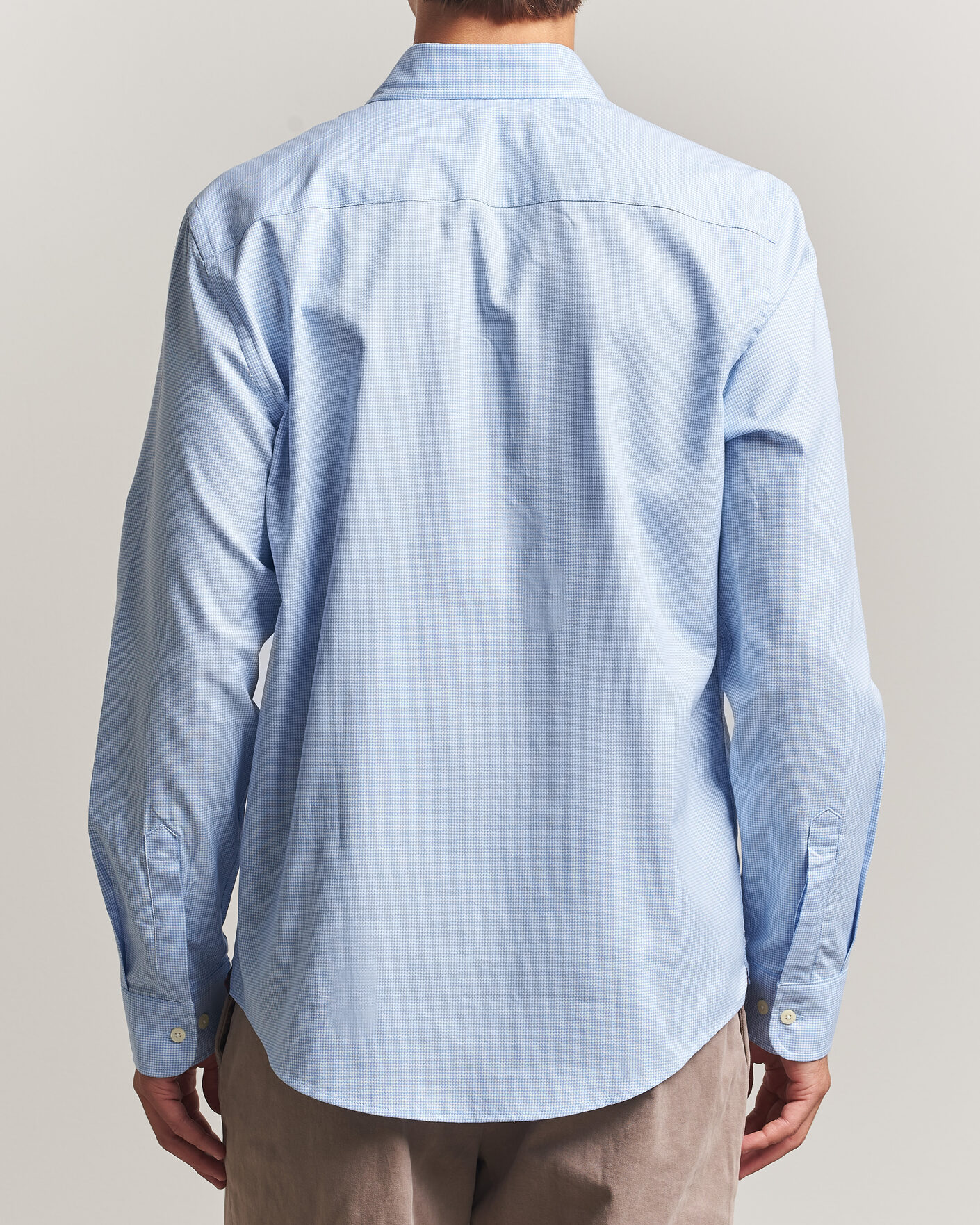 Herre | Skjorter | Morris | Fine Oxford Shirt Light Blue