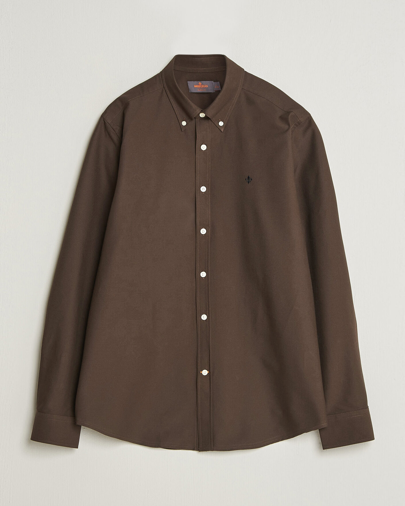 Herre | Skjorter | Morris | Douglas Oxford Shirt Brown