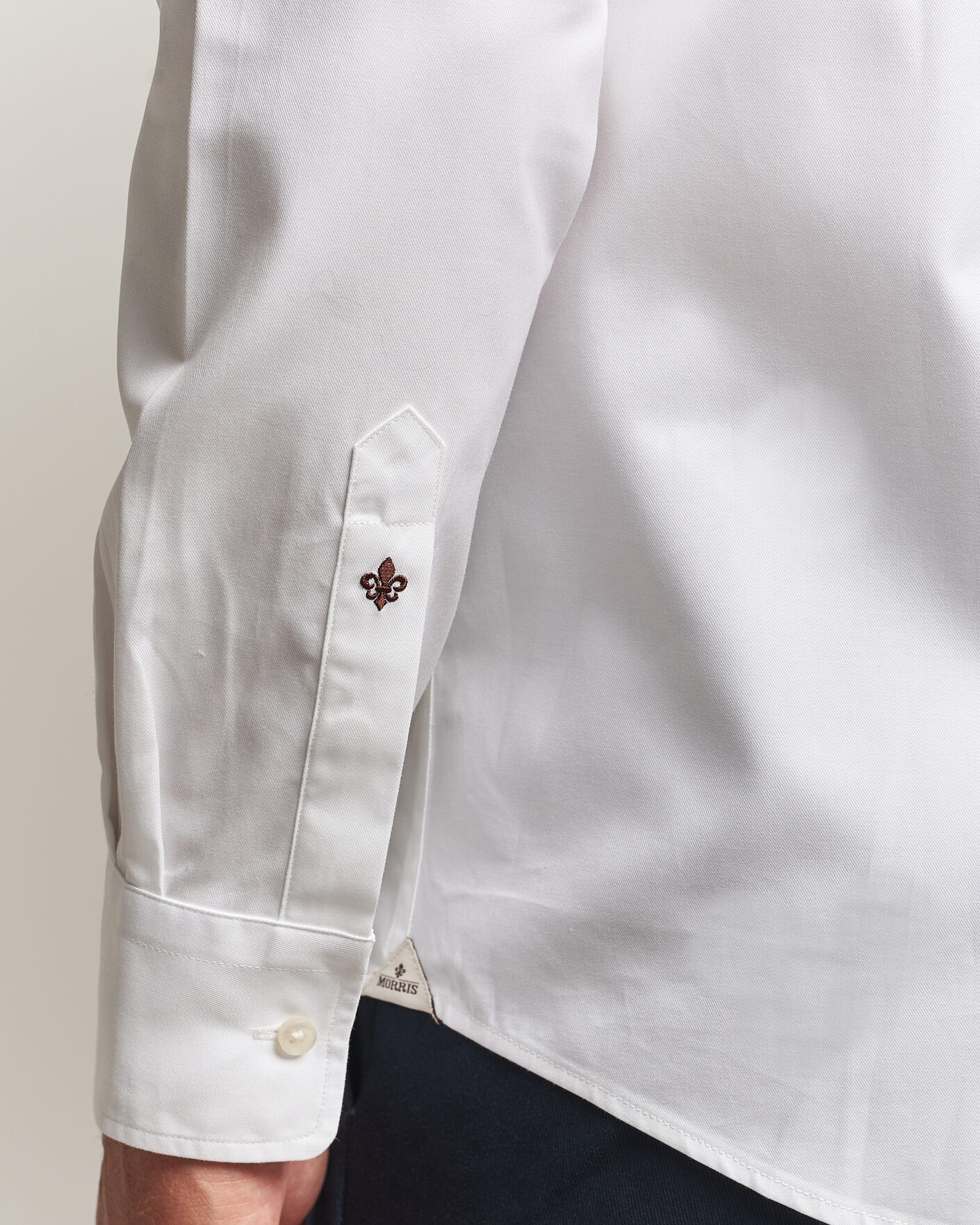 Herre | Skjorter | Morris | Twill Shirt White