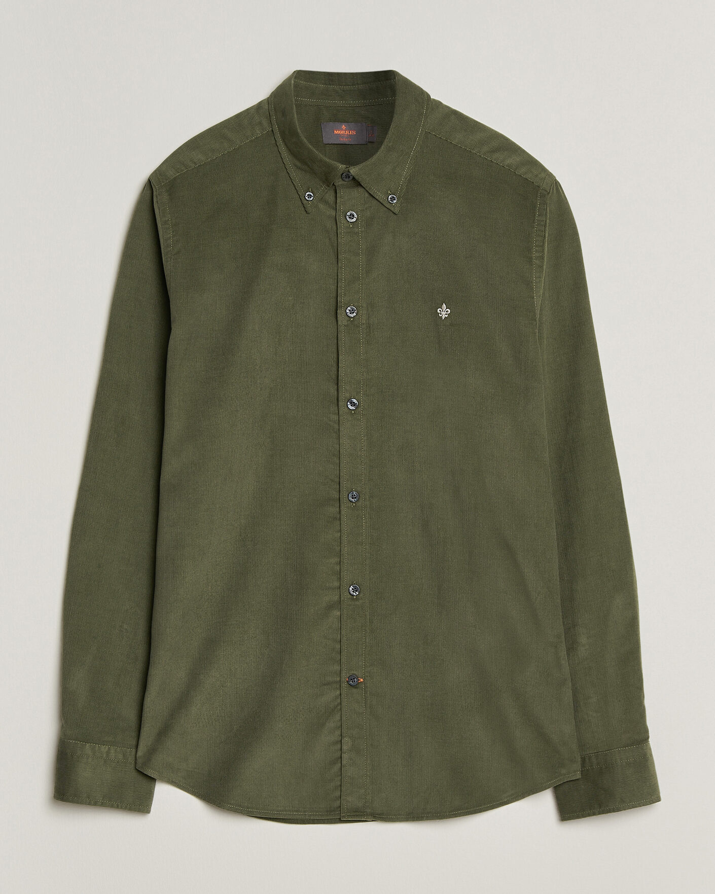 Herre | Skjorter | Morris | Douglas Cord Shirt Olive