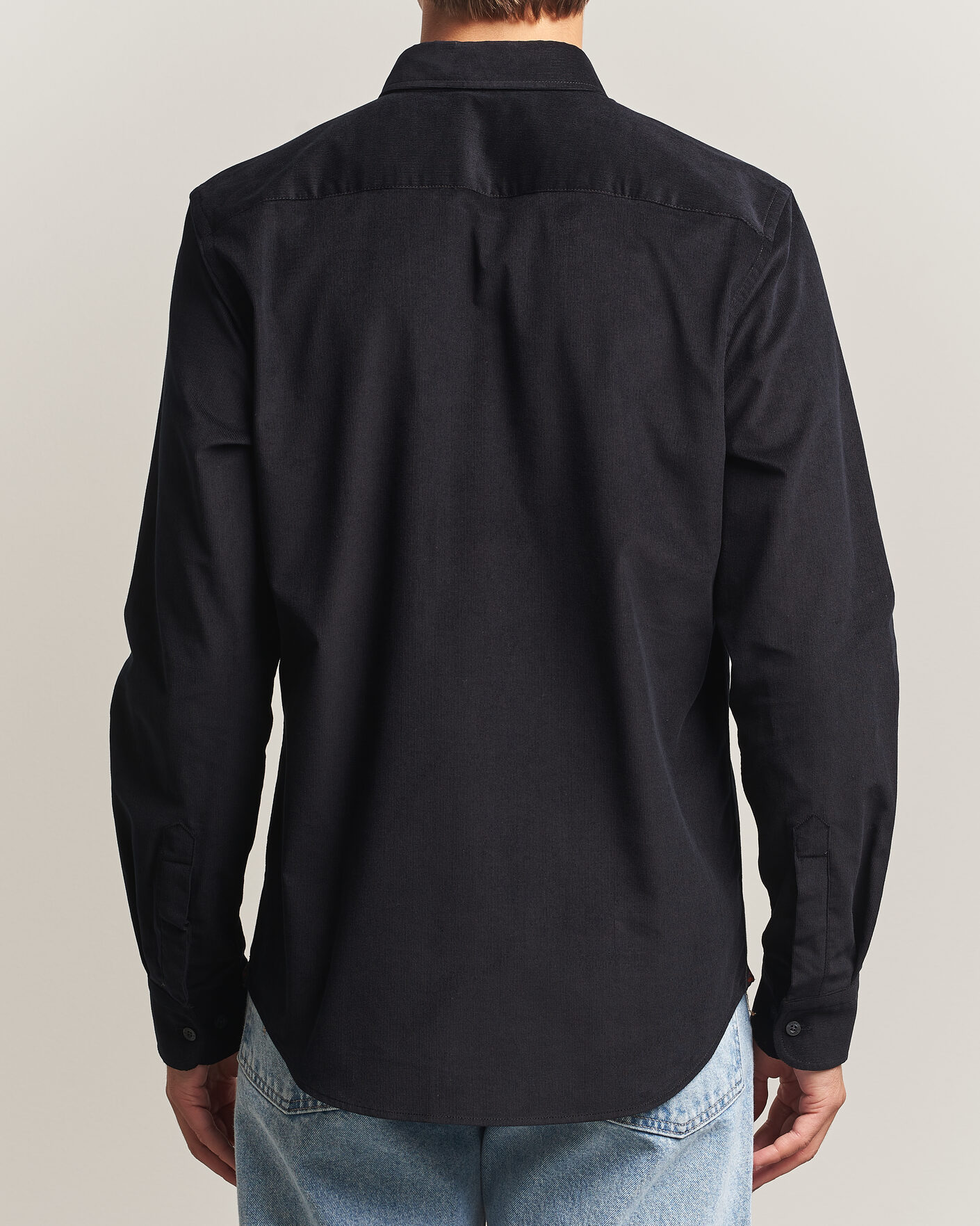 Herre | Skjorter | Morris | Douglas Cord Shirt Grey