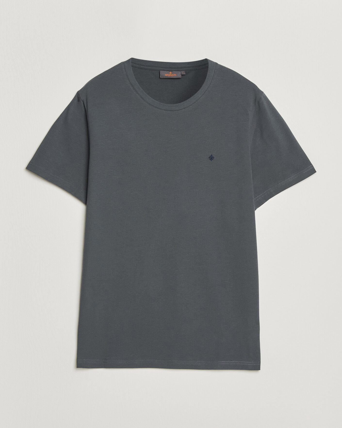 Herre | T-Shirts | Morris | James Crew Neck T-Shirt Grey