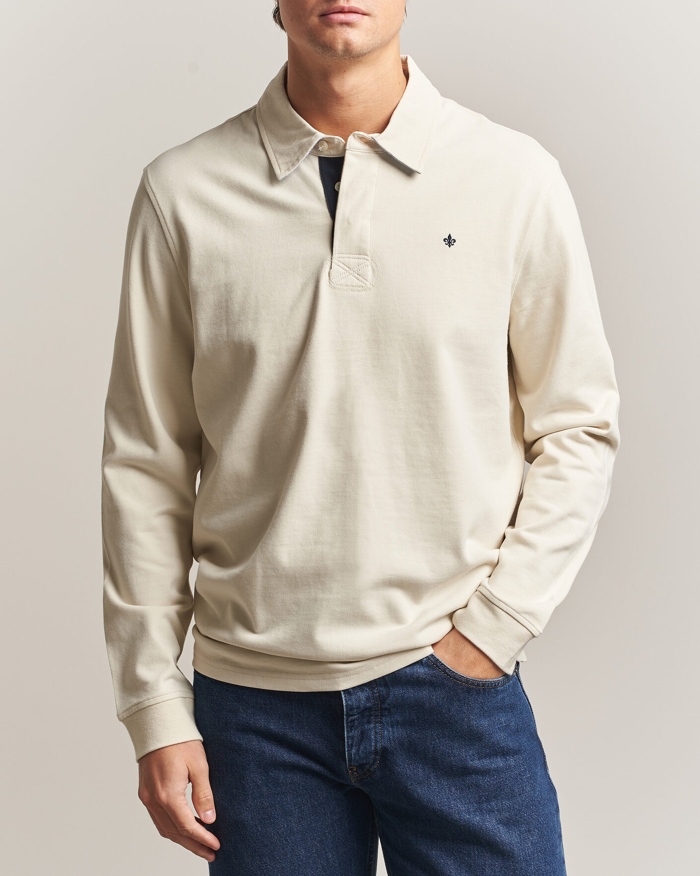 Herre | Gensere | Morris | Graham Rugger Off White