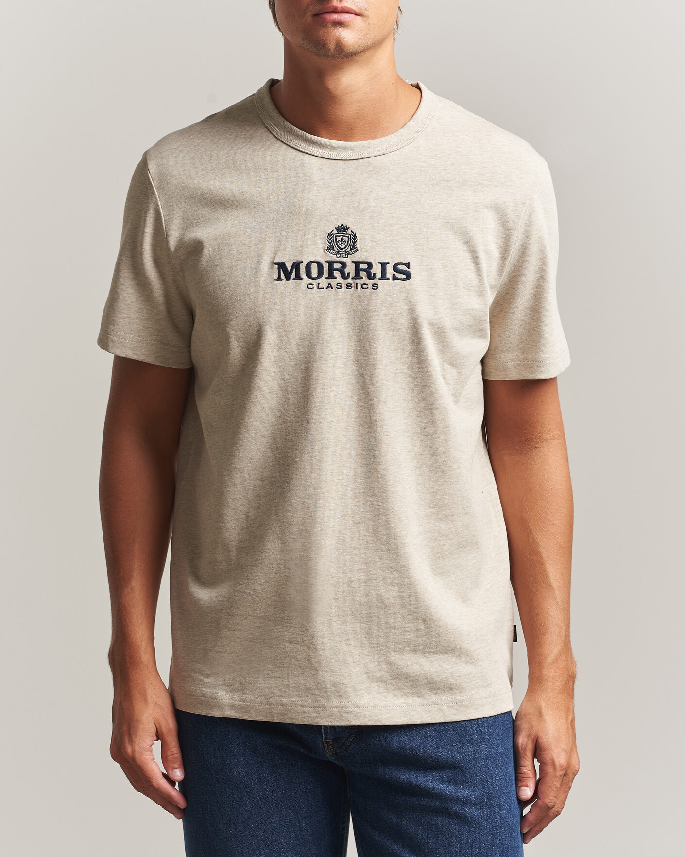 Herre | T-Shirts | Morris | Brian T-Shirt Khaki
