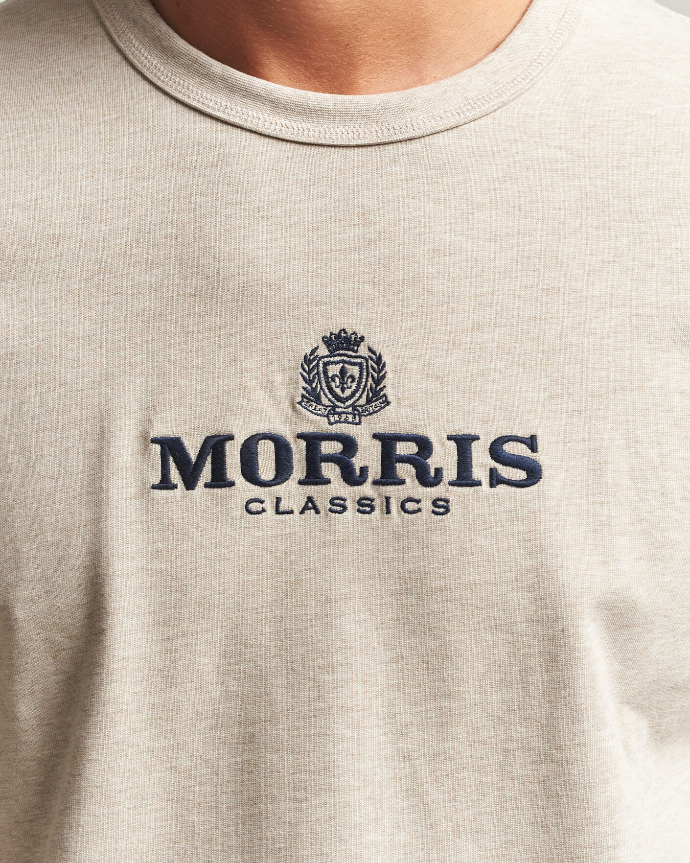 Herre | T-Shirts | Morris | Brian T-Shirt Khaki