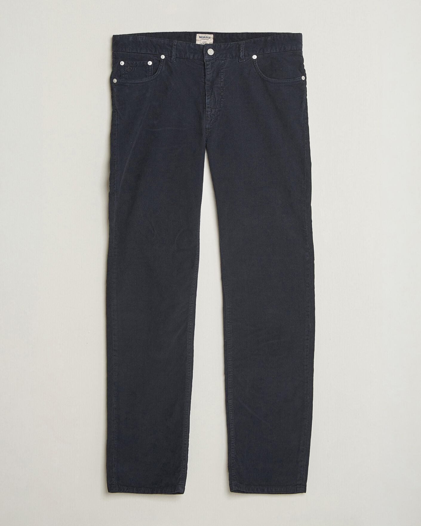 Herre | Bukser | Morris | James Cord 5-Pocket Pants Navy