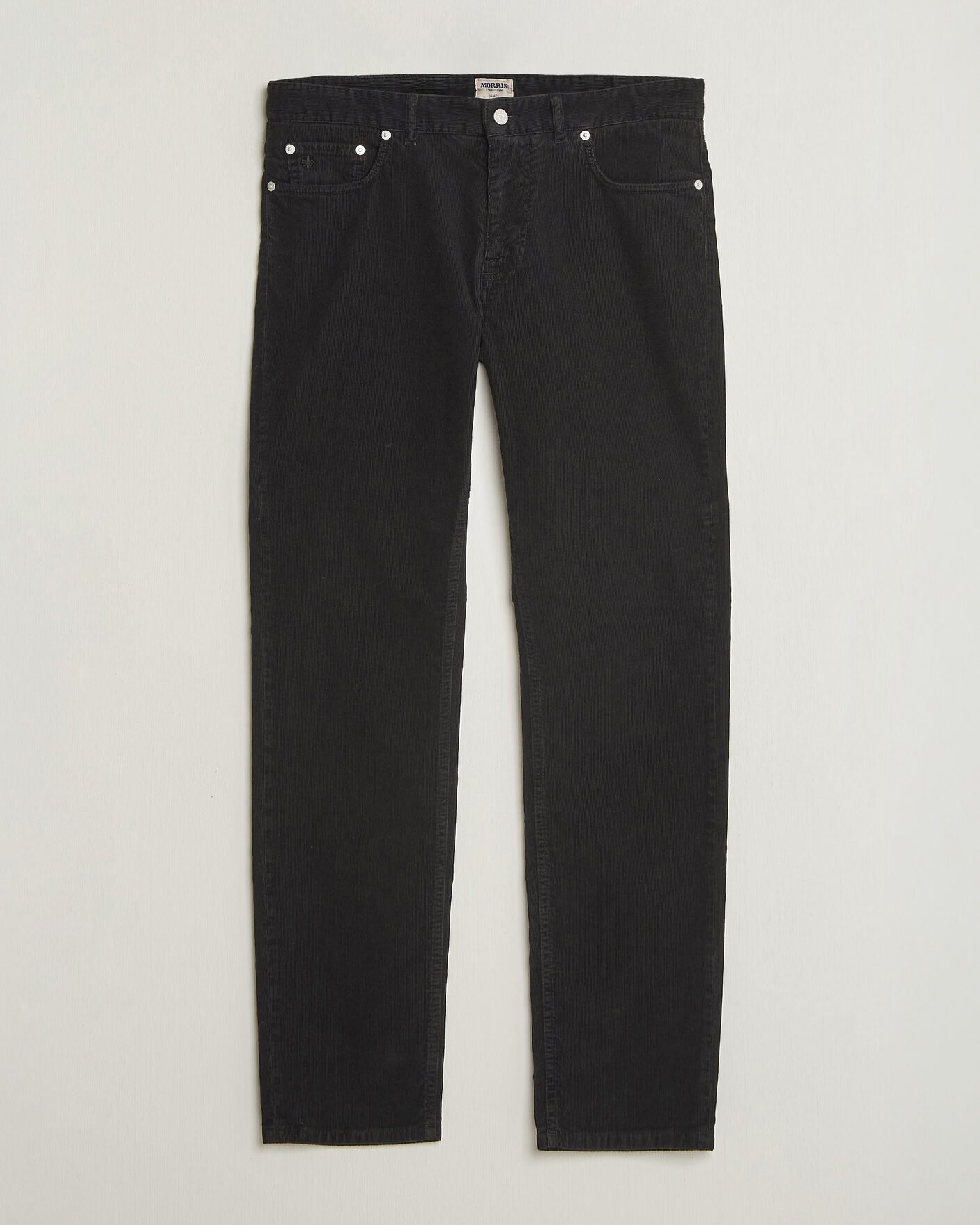 Herre | Bukser | Morris | James Cord 5-Pocket Pants Black