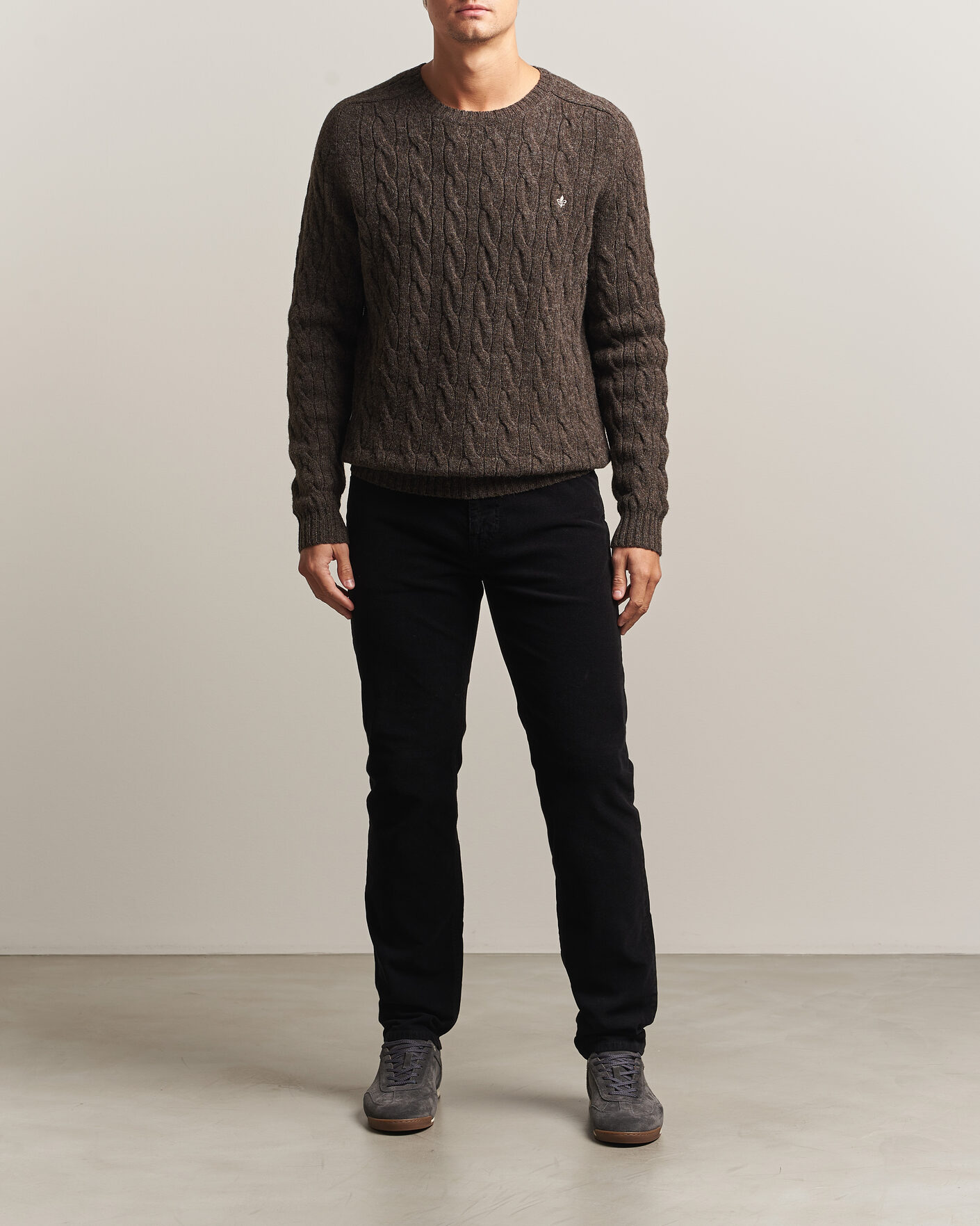 Herre | Bukser | Morris | James Cord 5-Pocket Pants Black