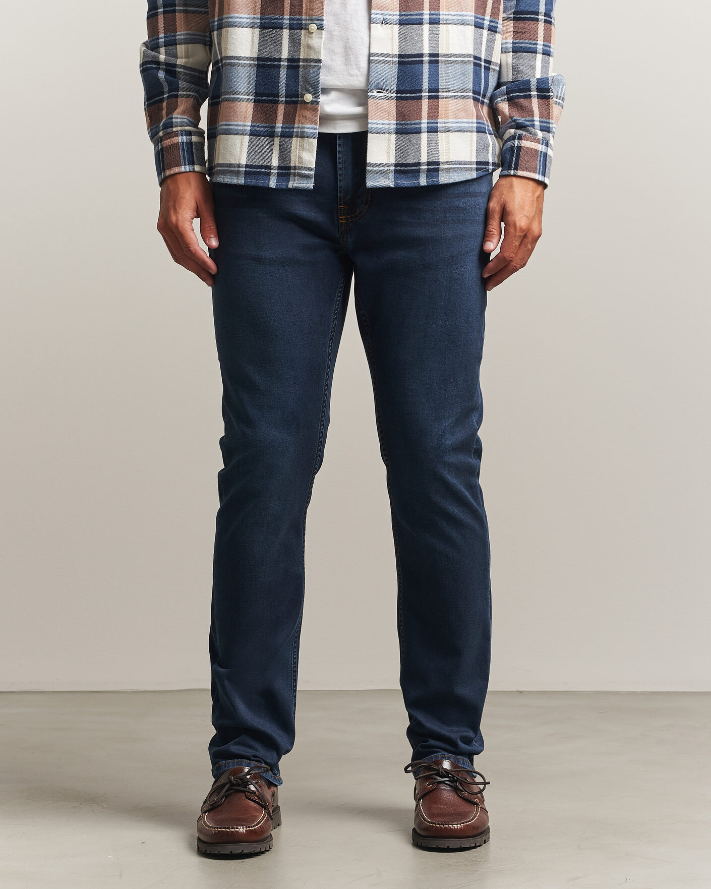 Herre | Jeans | Morris | Steve Satin Jeans One Year Wash