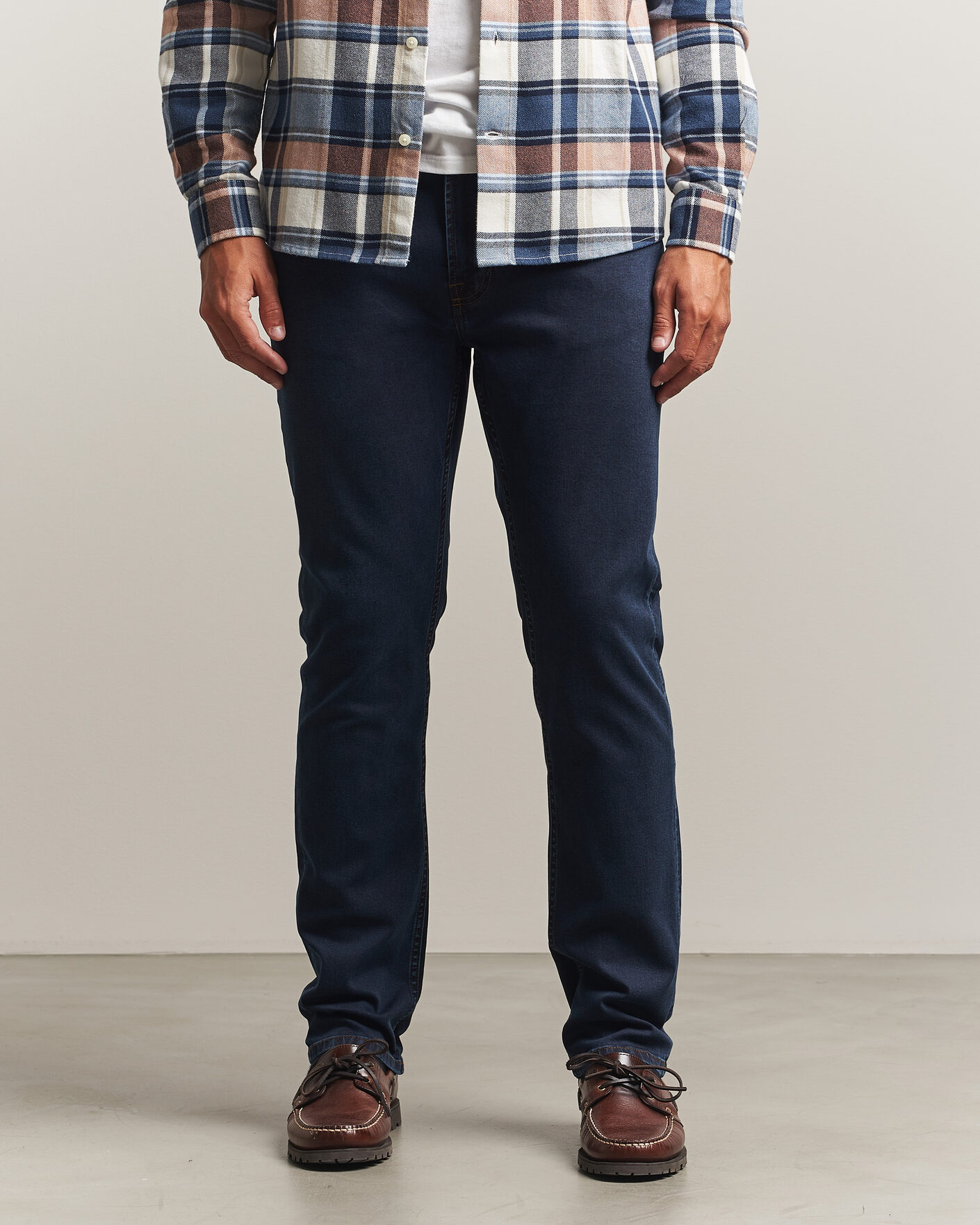 Herre | Jeans | Morris | Steve Satin Jeans Rinse Wash