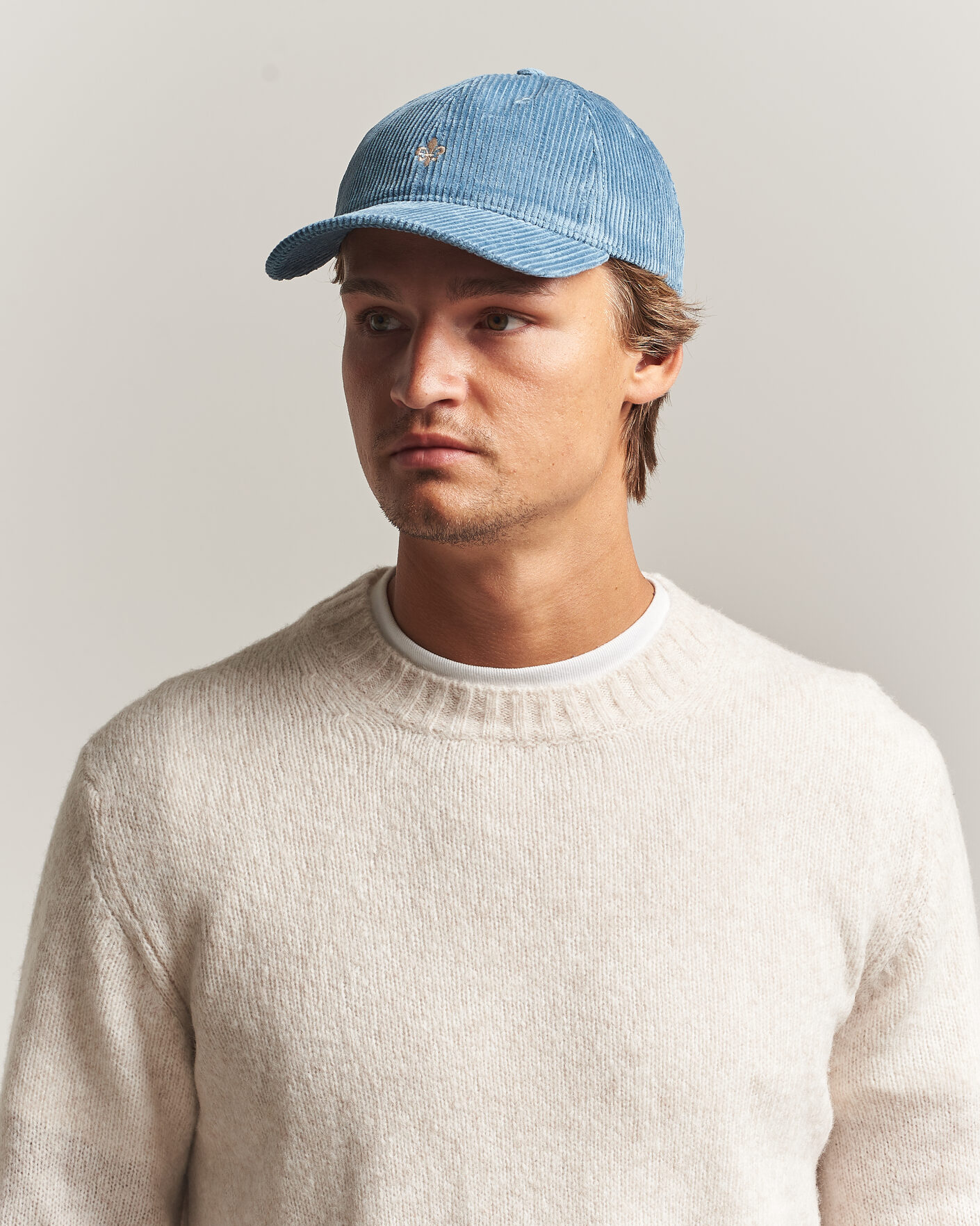 Herre | Hatter og capser | Morris | Lily Cord Cap Light Blue