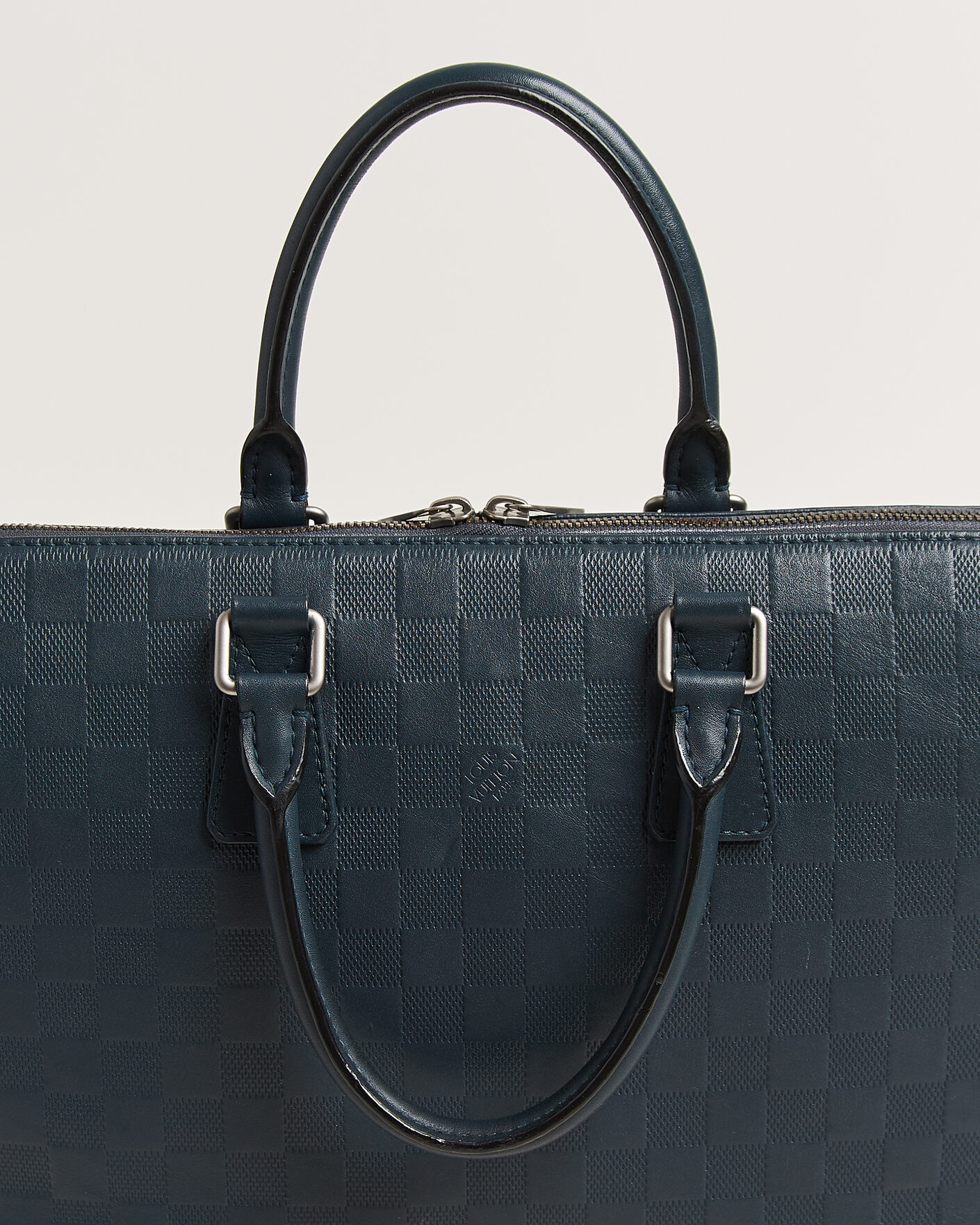 Herre | Pre-Owned & Vintage Bags | Louis Vuitton Pre-Owned | Porte Documents Bag Damier Infini Onyx
