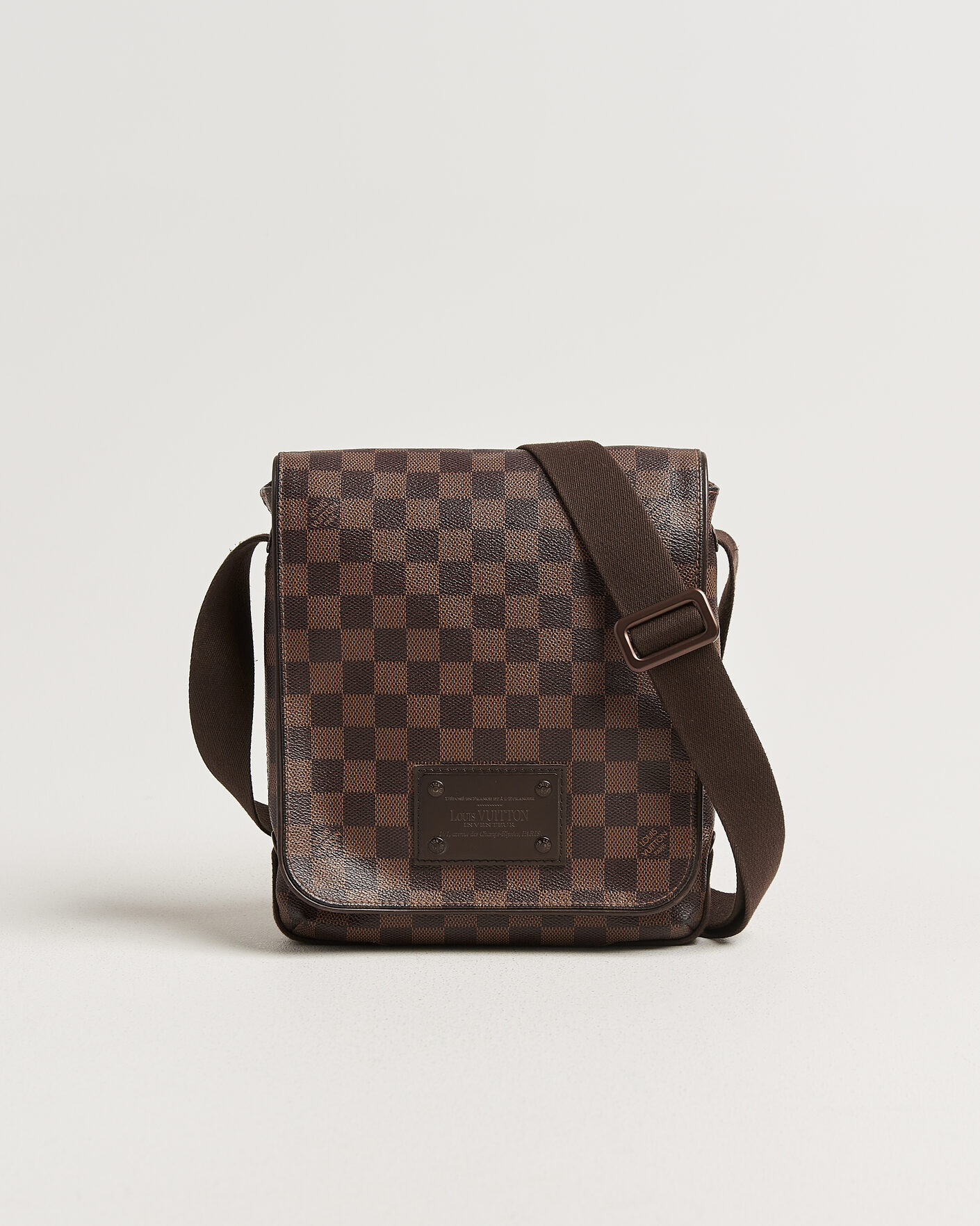 Herre | Pre-Owned & Vintage Bags | Louis Vuitton Pre-Owned | Crossbody Shoulder Bag Damier Ebene
