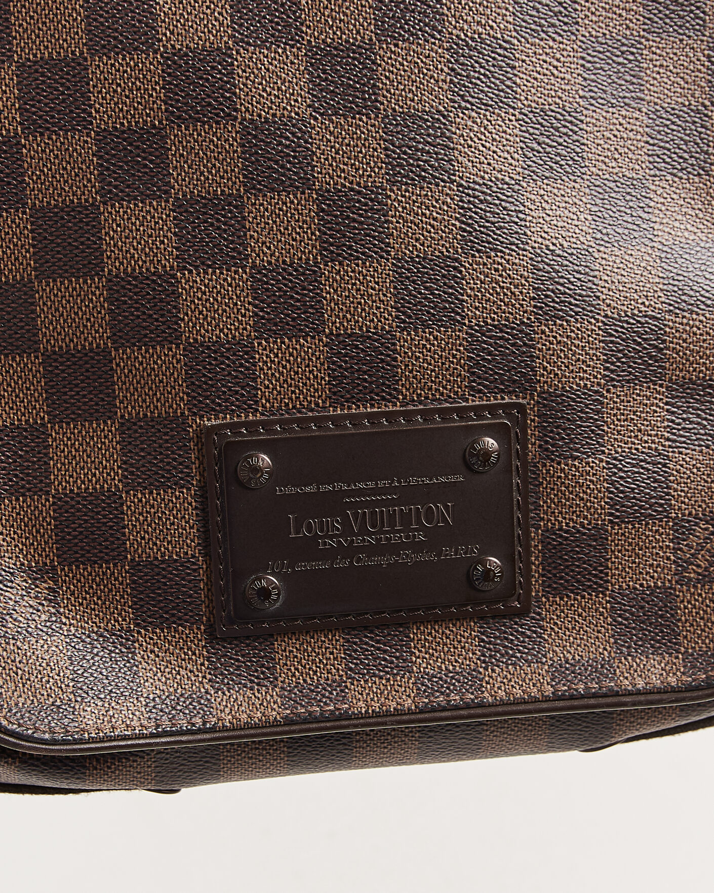 Herre | Pre-Owned & Vintage Bags | Louis Vuitton Pre-Owned | Crossbody Shoulder Bag Damier Ebene