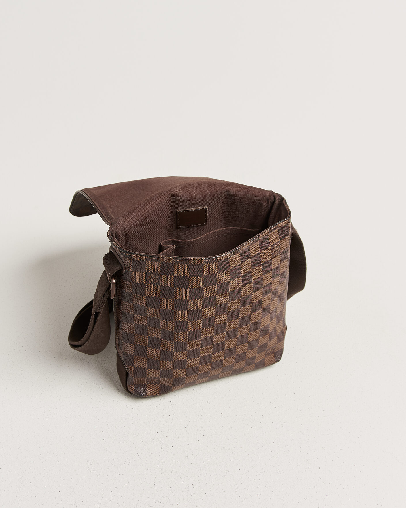 Herre | Pre-Owned & Vintage Bags | Louis Vuitton Pre-Owned | Crossbody Shoulder Bag Damier Ebene