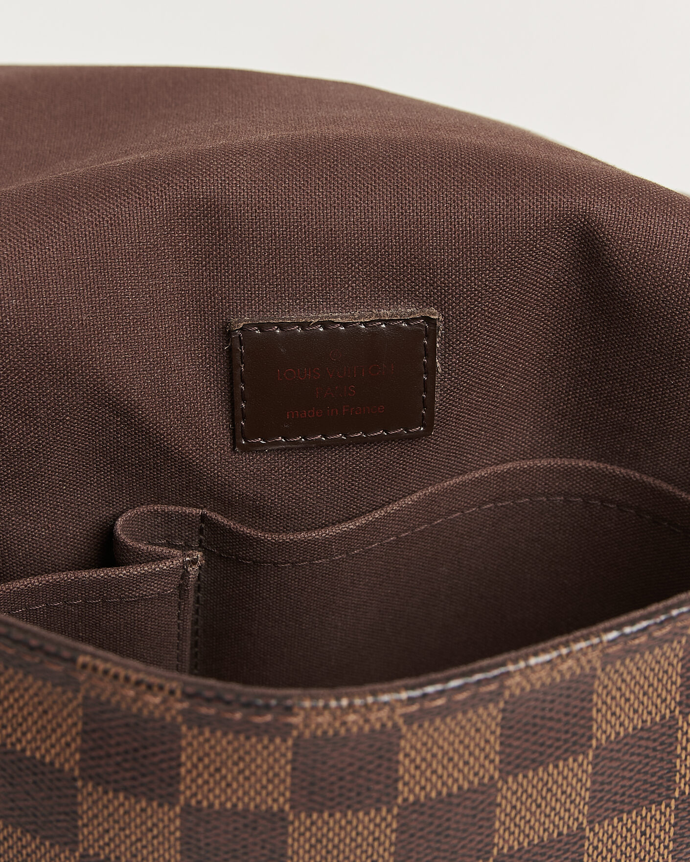 Herre | Pre-Owned & Vintage Bags | Louis Vuitton Pre-Owned | Crossbody Shoulder Bag Damier Ebene