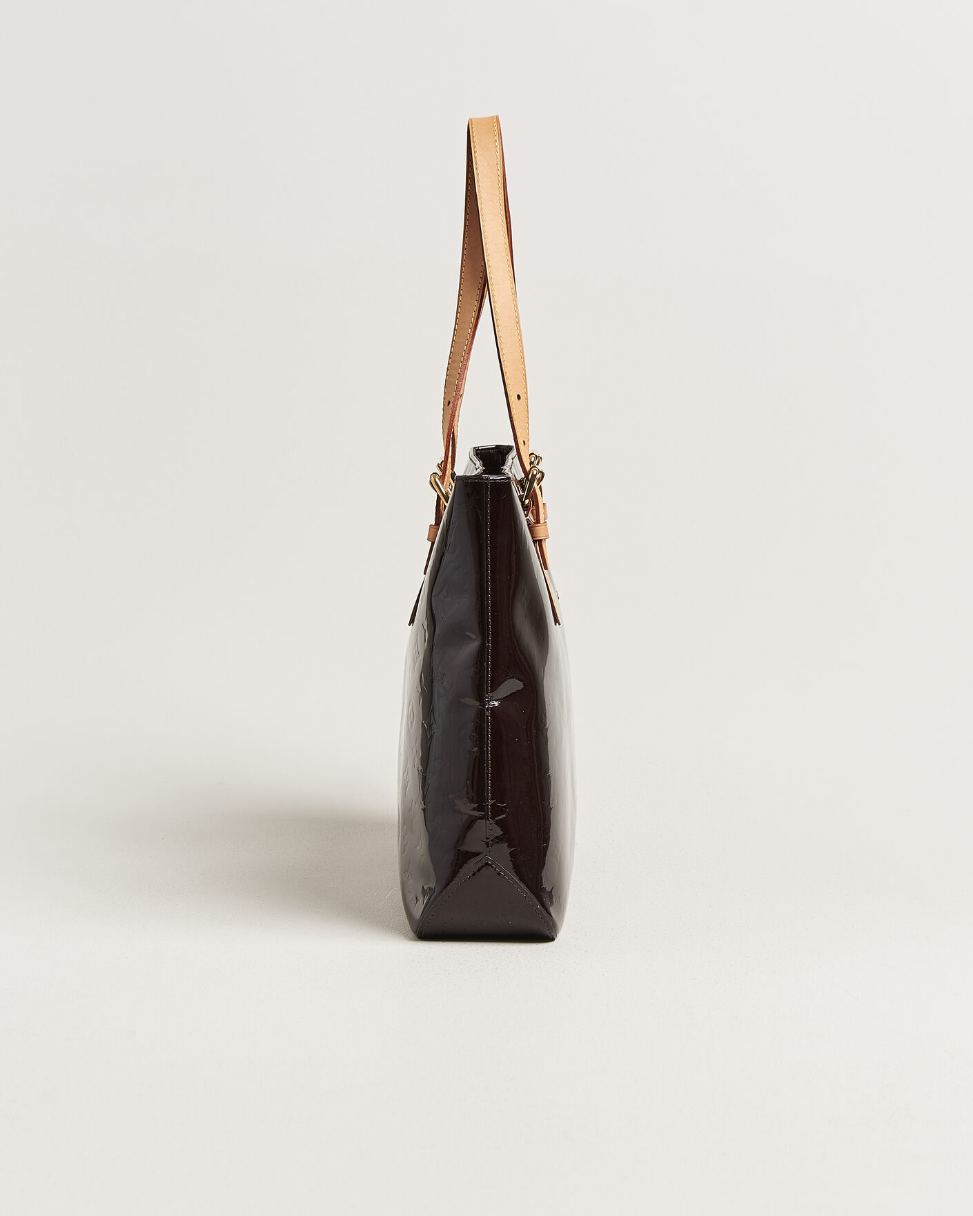 Herre | Pre-Owned & Vintage Bags | Louis Vuitton Pre-Owned | Brentwood Tote Bag Vernis Leather Burgundy