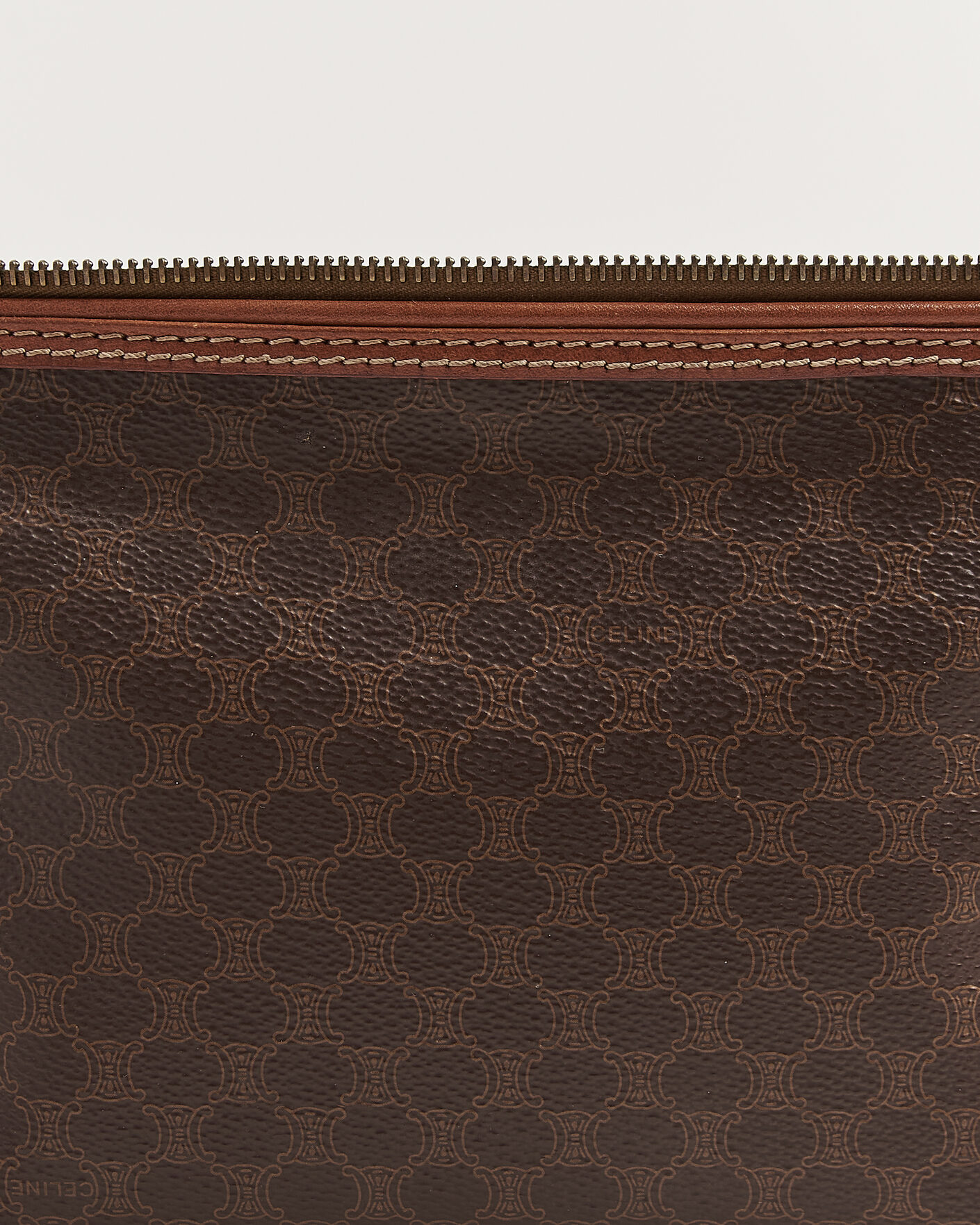 Herre | Pre-Owned & Vintage Bags | Celine Pre-Owned | Macadame Pouch Bag Monogram
