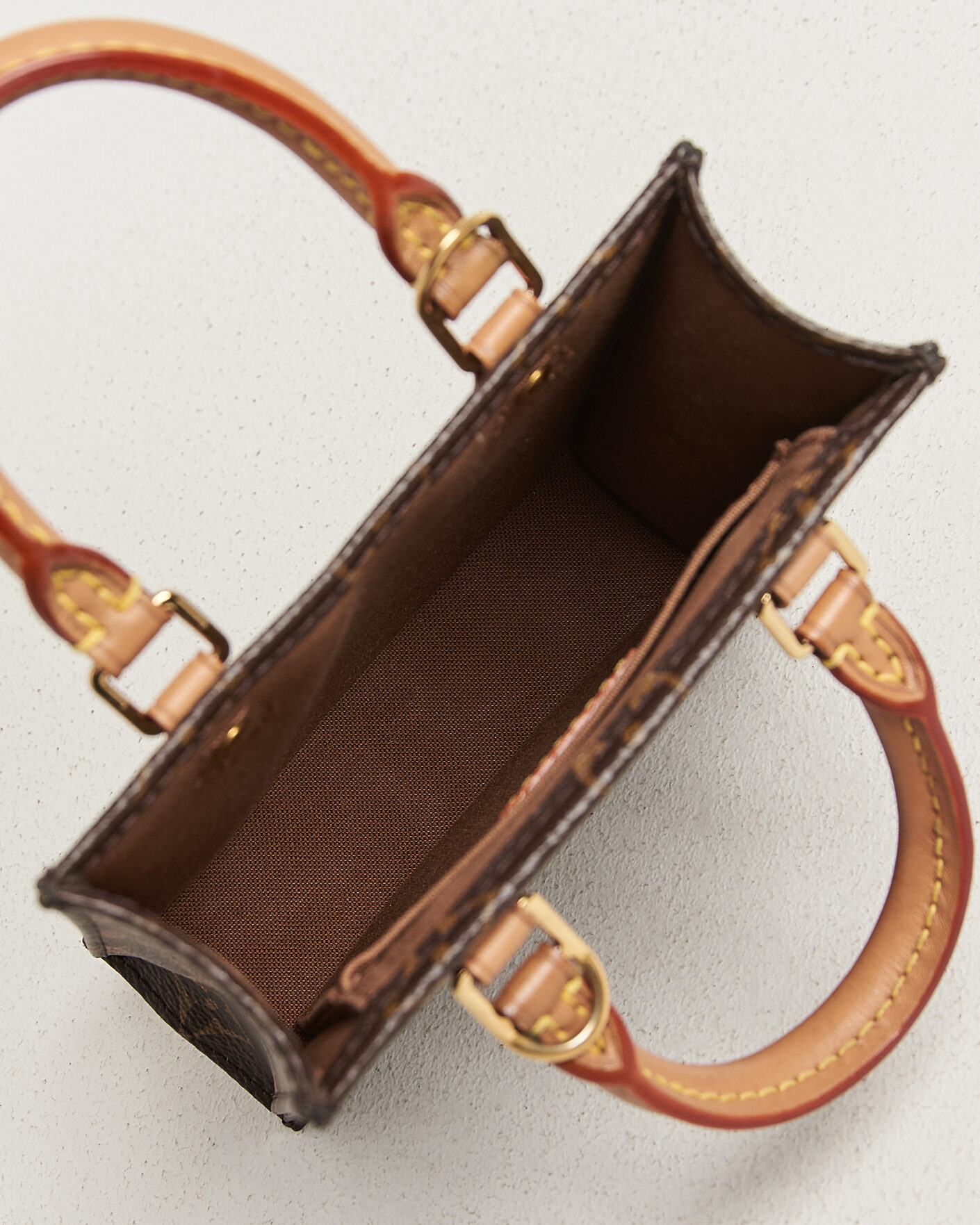 Herre | Pre-Owned & Vintage Bags | Louis Vuitton Pre-Owned | Sac Plat Petit Bandouliére Monogram