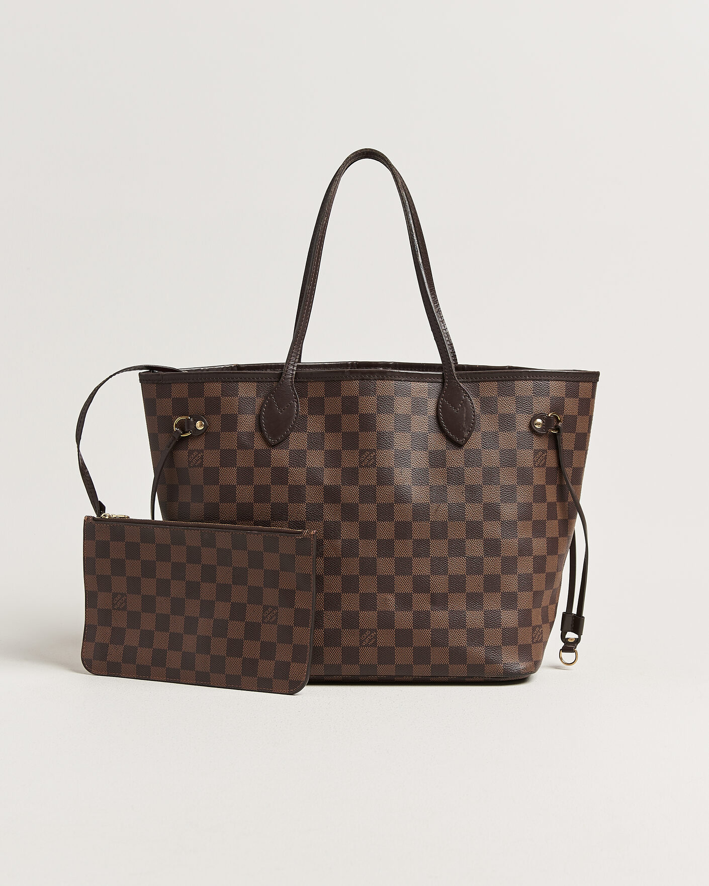 Herre | Pre-Owned & Vintage Bags | Louis Vuitton Pre-Owned | Neverfull MM Damier Ebene