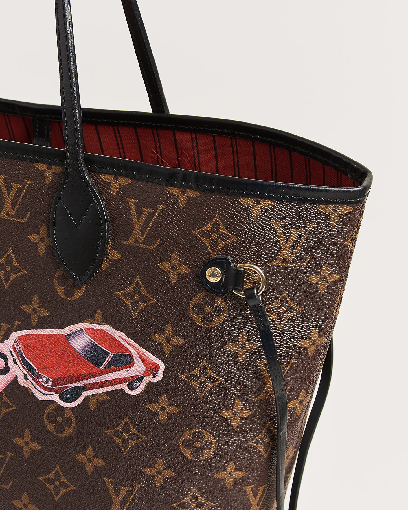 Herre | Pre-Owned & Vintage Bags | Louis Vuitton Pre-Owned | Neverfull MM World Tour Japan Monogram