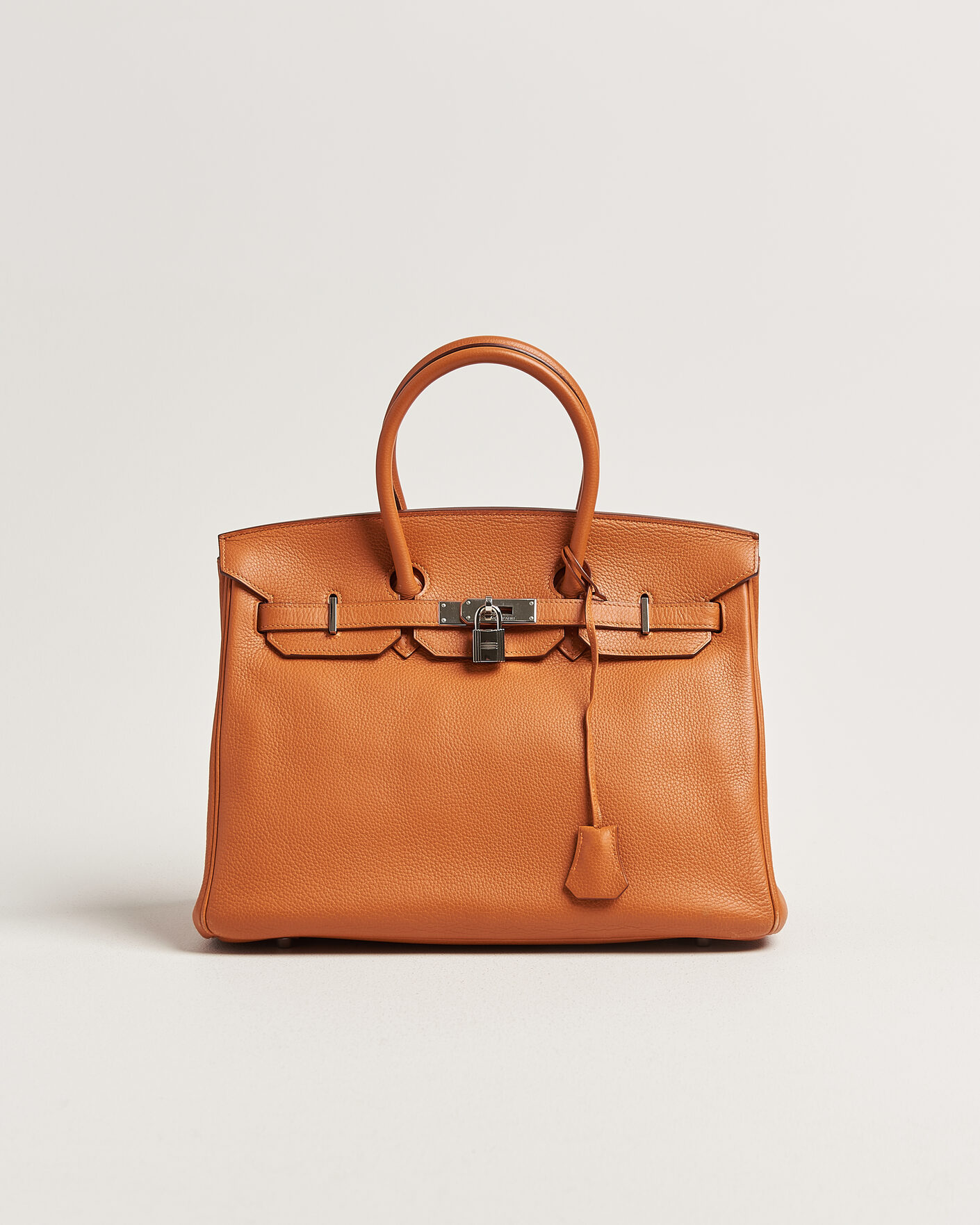 Herre | Pre-Owned & Vintage Bags | Hermès Pre-Owned | Birkin 35 Togo Leather Orange