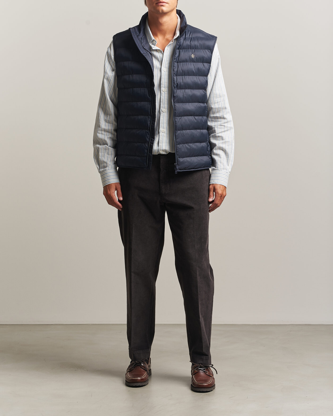 Herre | Vester | Morris | Norfolk Liner Vest Blue