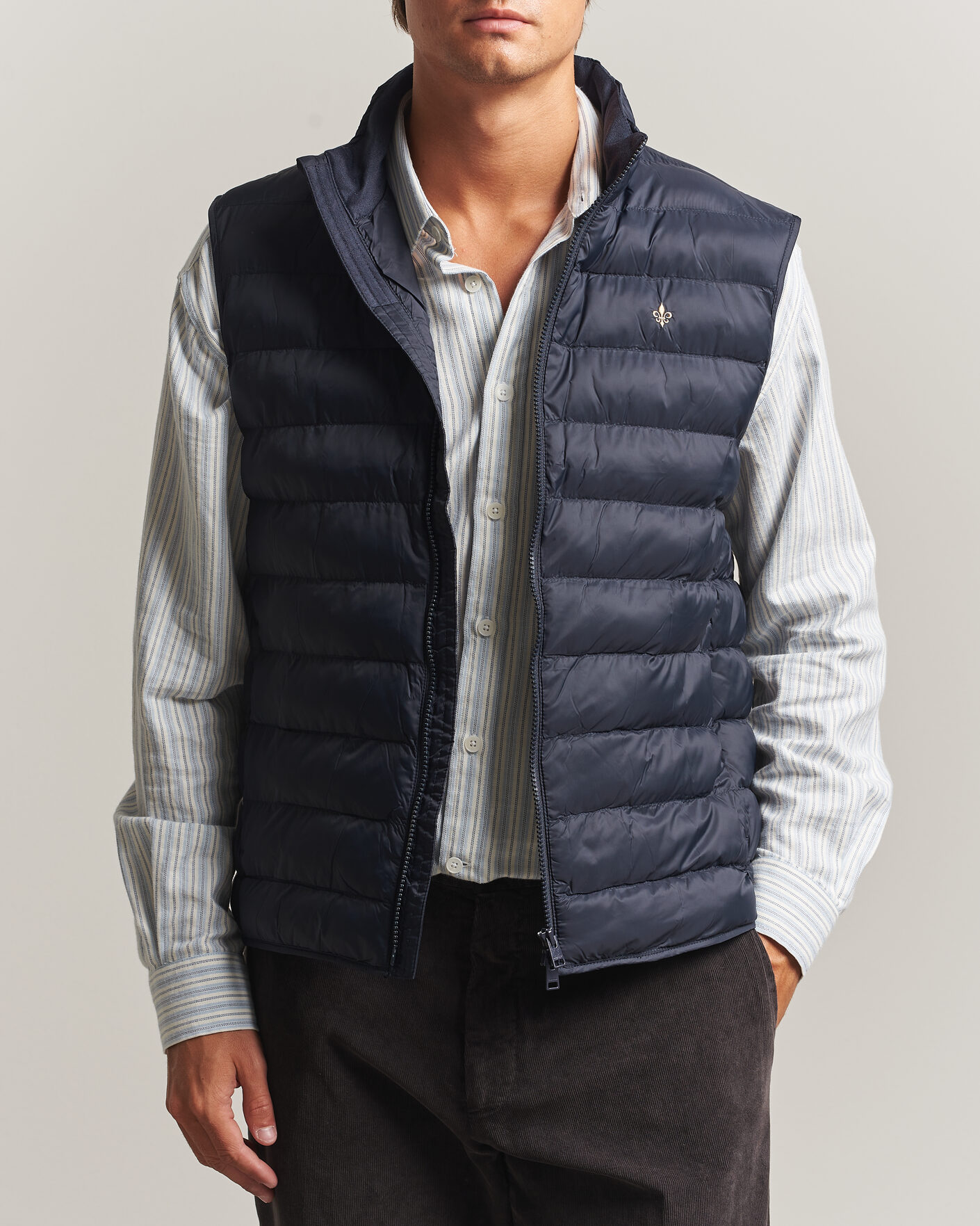 Herre | Vester | Morris | Norfolk Liner Vest Blue