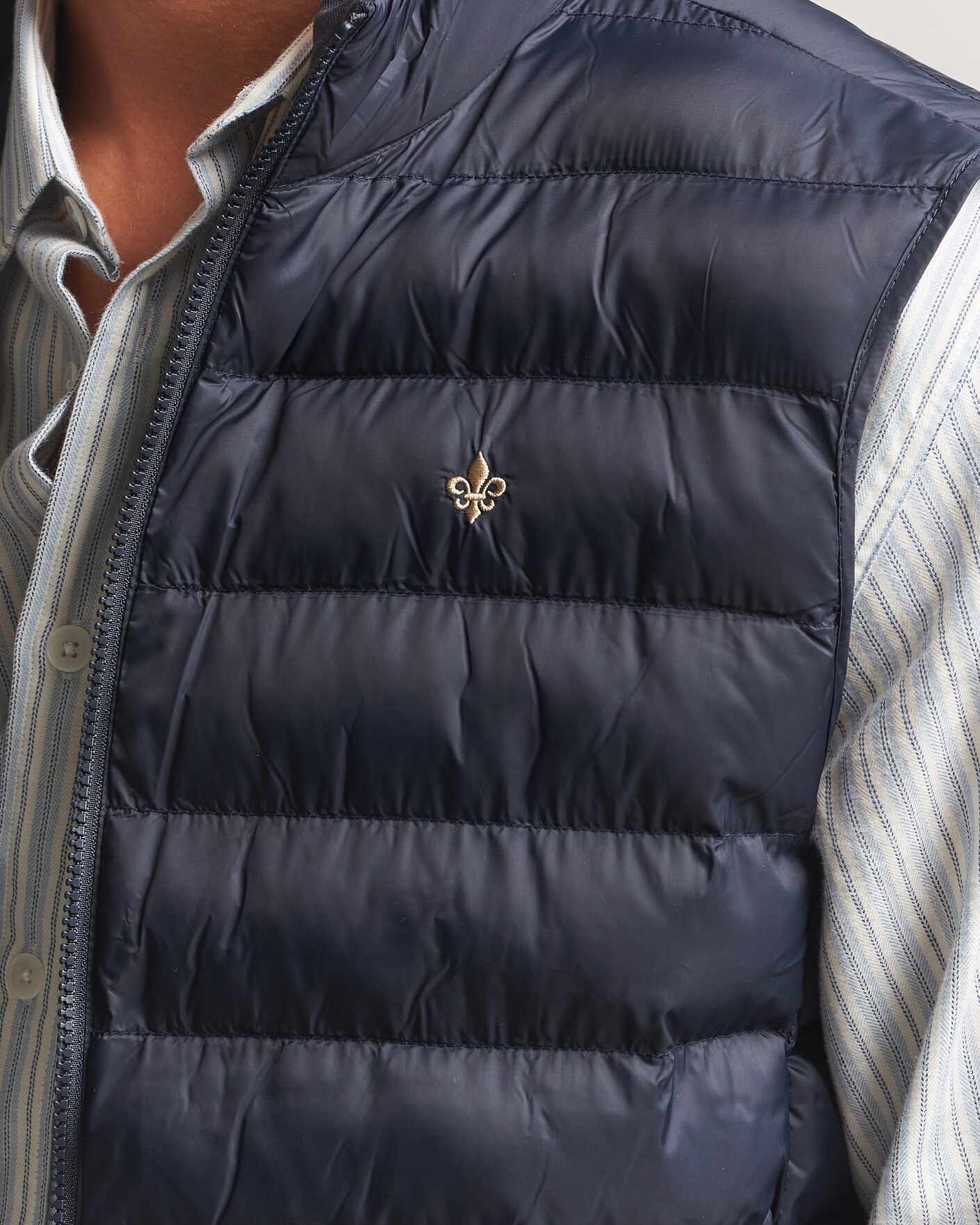 Herre | Vester | Morris | Norfolk Liner Vest Blue