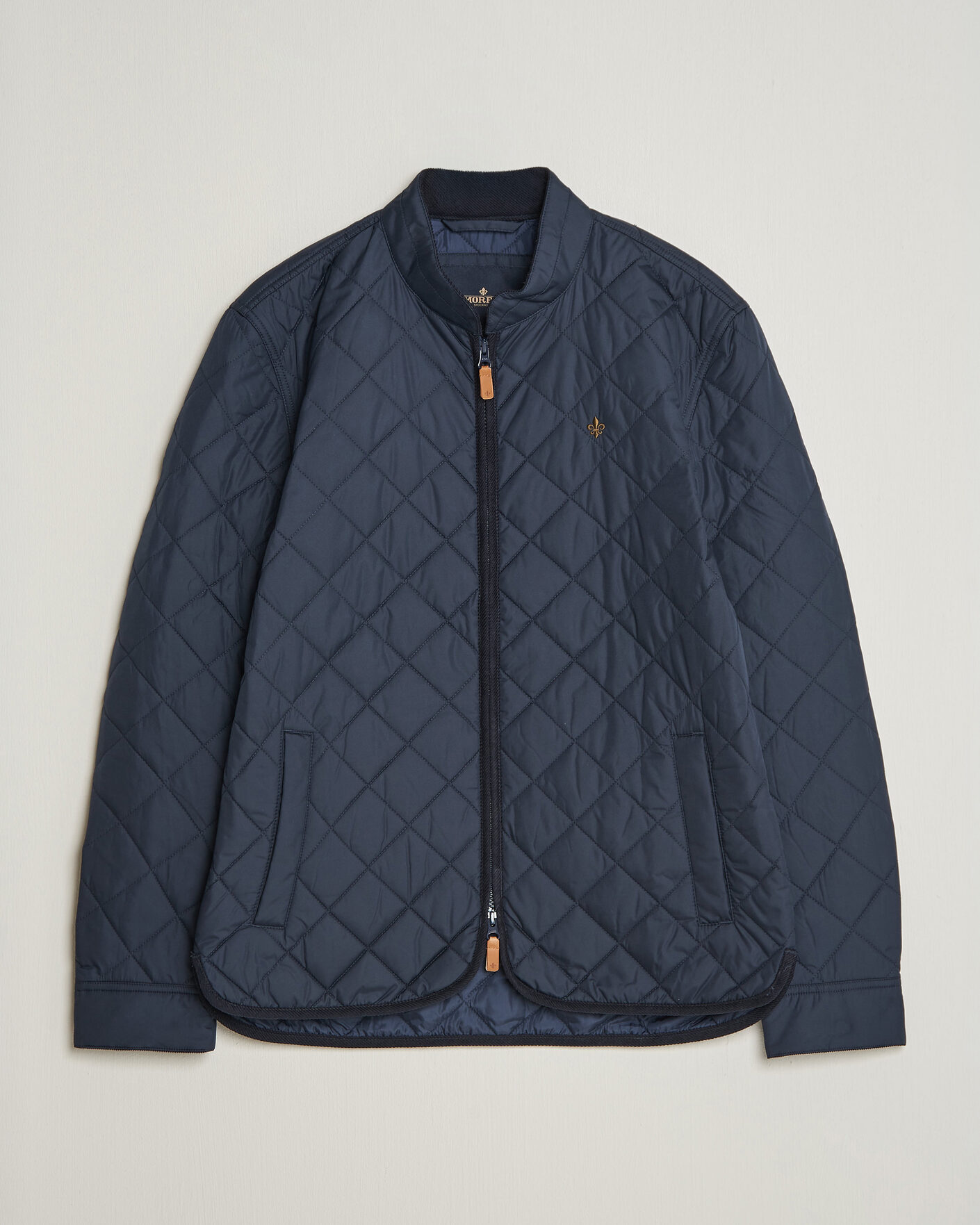 Herre | Jakker | Morris | Teddy Quilted Jacket Old Blue