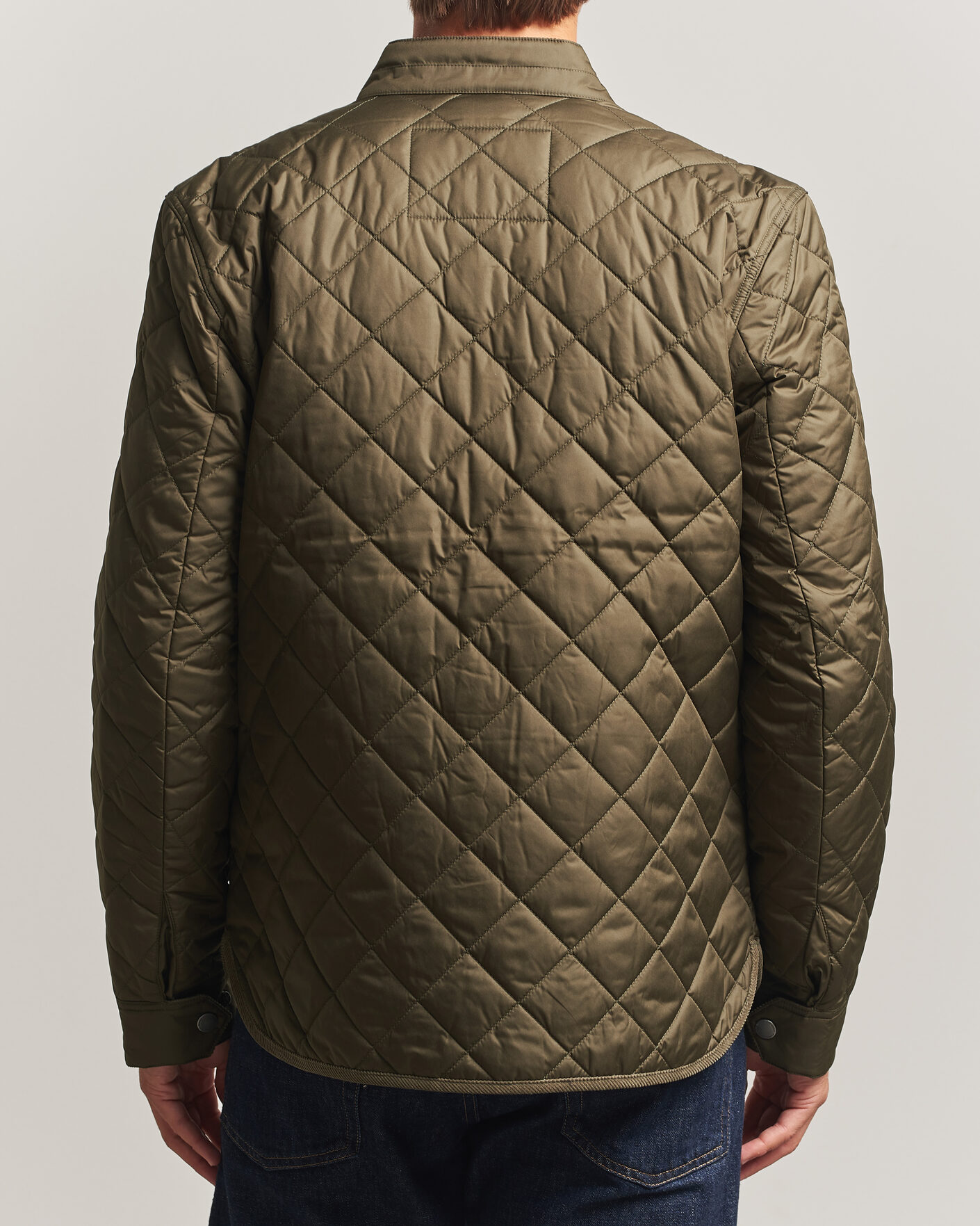 Herre | Jakker | Morris | Teddy Quilted Jacket Olive