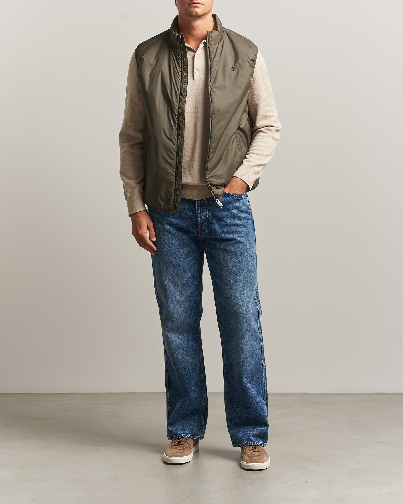 Herre | Vester | Morris | Bradley Padded Vest Olive