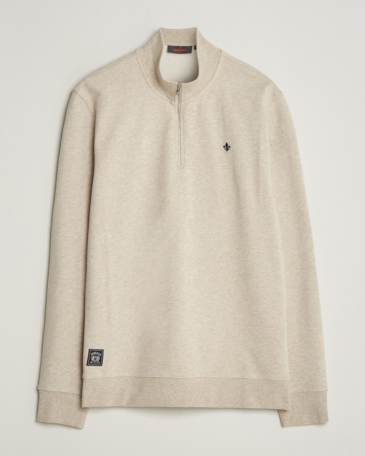 Herre | Gensere | Morris | Brandon Lily Half Zip Khaki