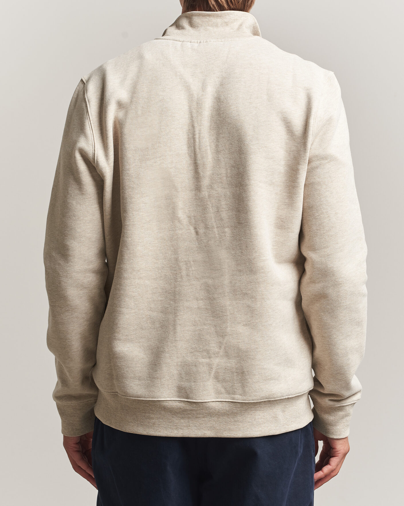 Herre | Gensere | Morris | Brandon Lily Half Zip Khaki