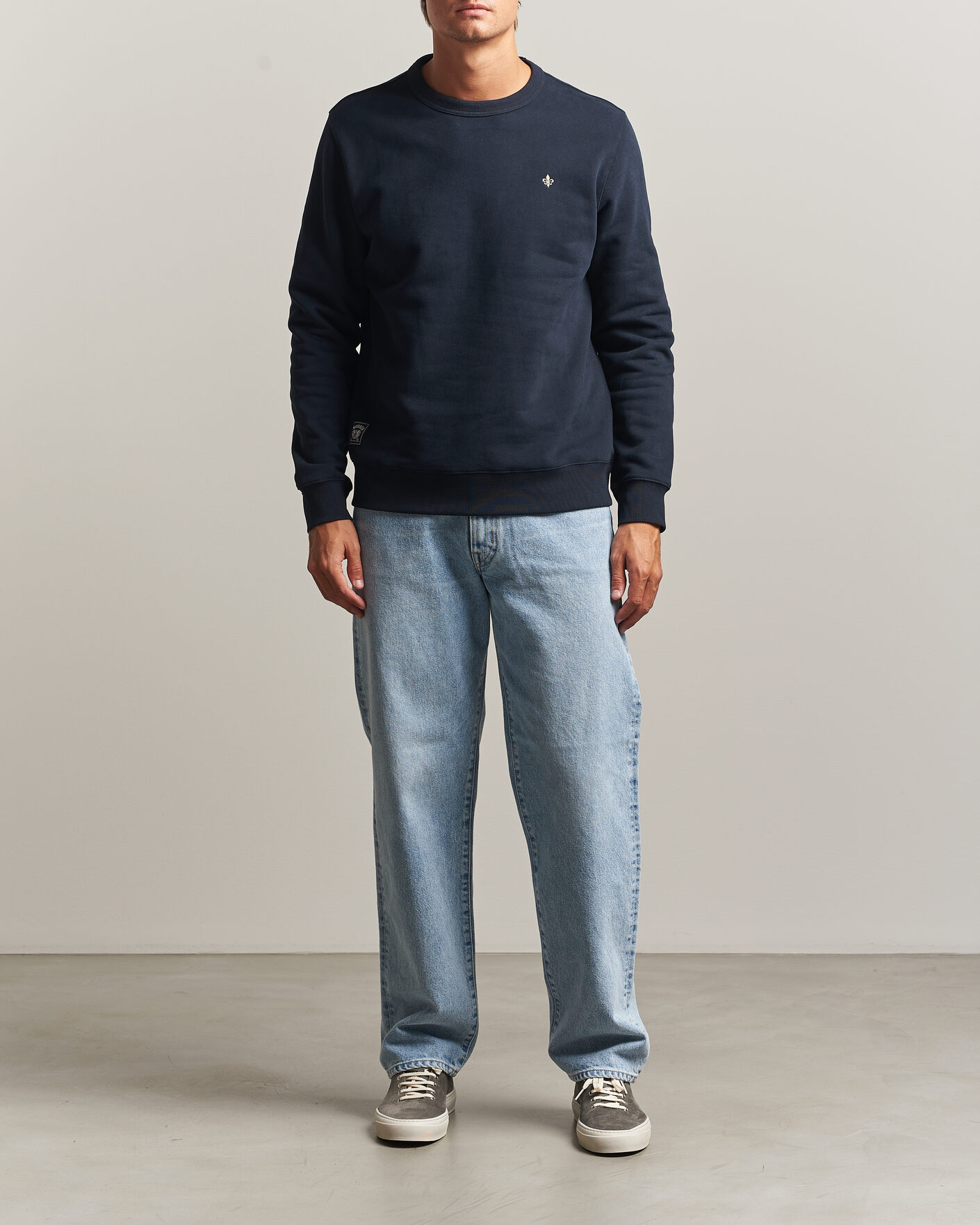 Herre | Gensere | Morris | Brandon Lily Sweatshirt Old Blue