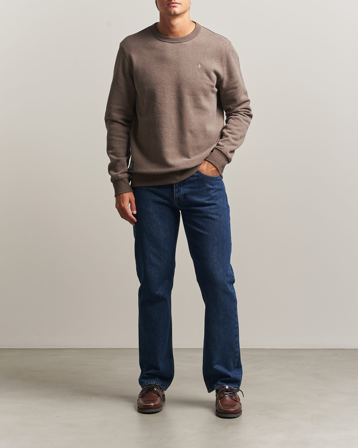 Herre | Gensere | Morris | Brandon Lily Sweatshirt Brown