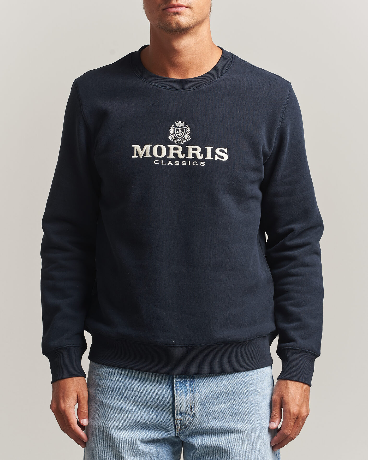 Herre | Gensere | Morris | Brian Sweatshirt Old Blue