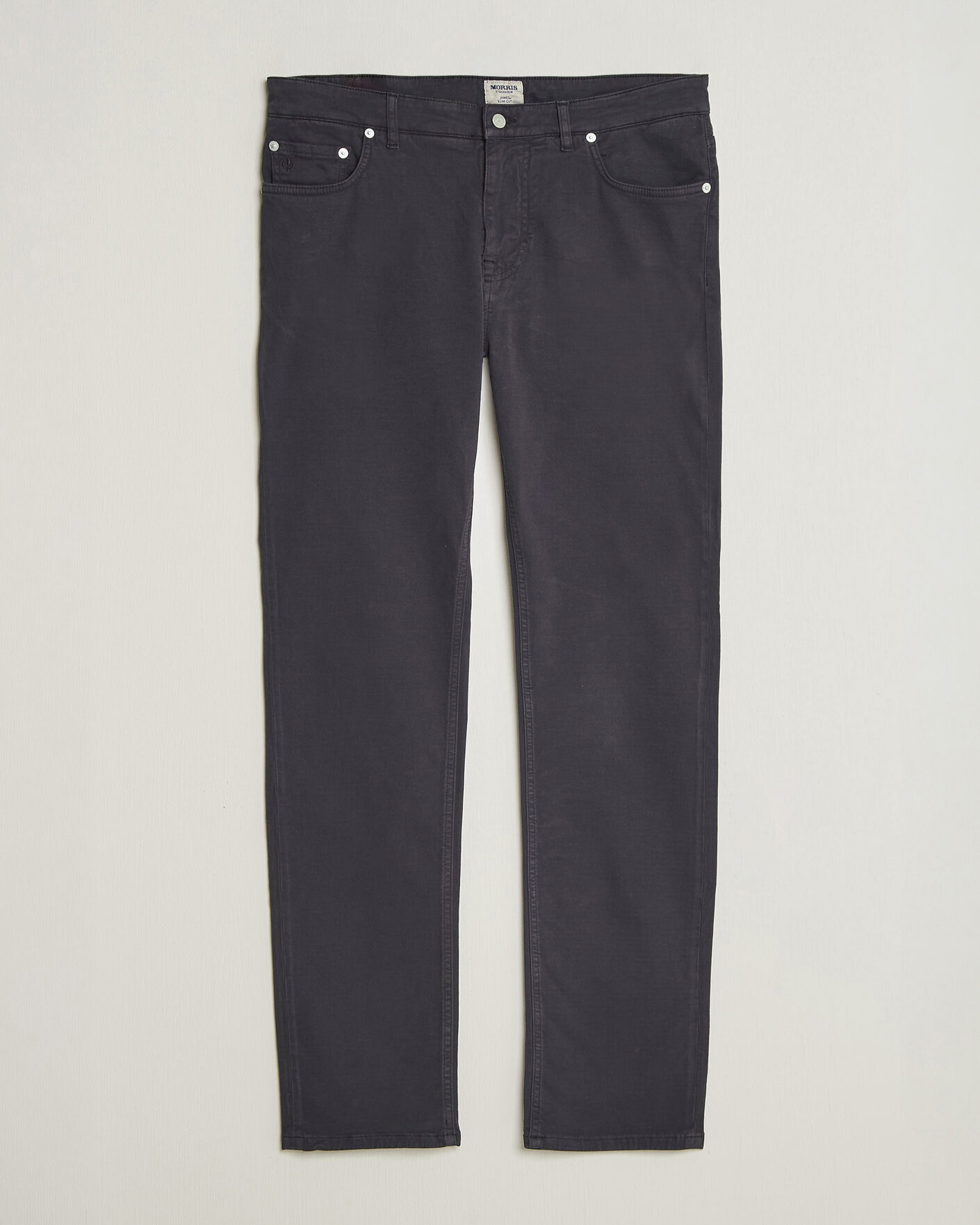 Herre | Bukser | Morris | James Brushed 5-Pocket Pant Blue