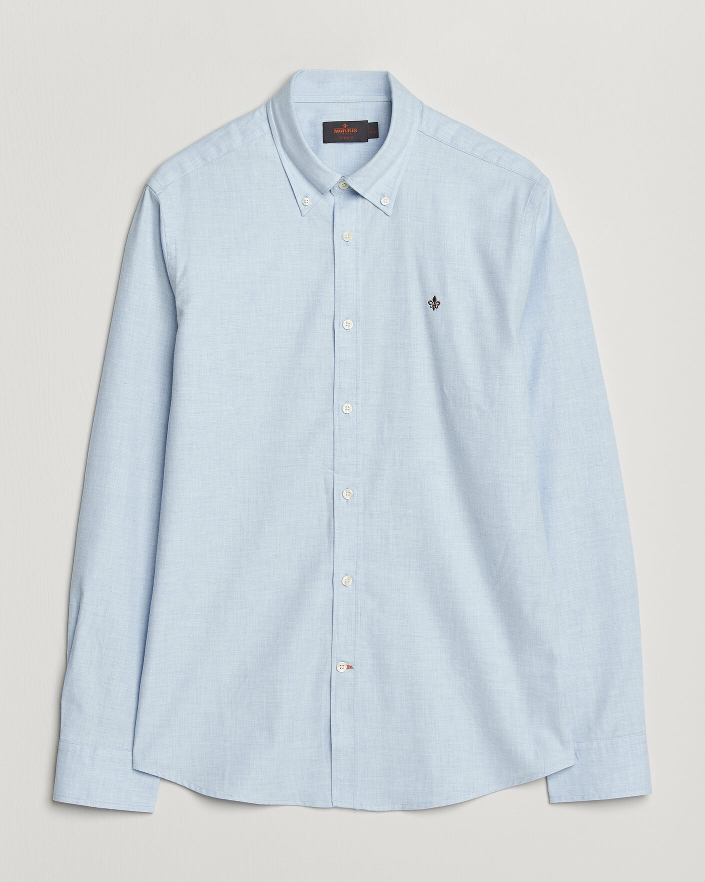 Herre | Skjorter | Morris | Watts Flannel Shirt Light Blue
