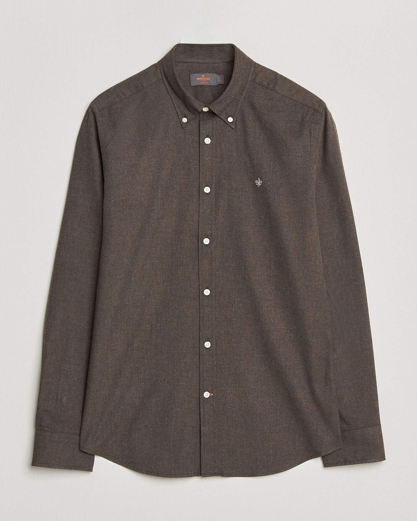 Herre | Skjorter | Morris | Watts Flannel Shirt Brown