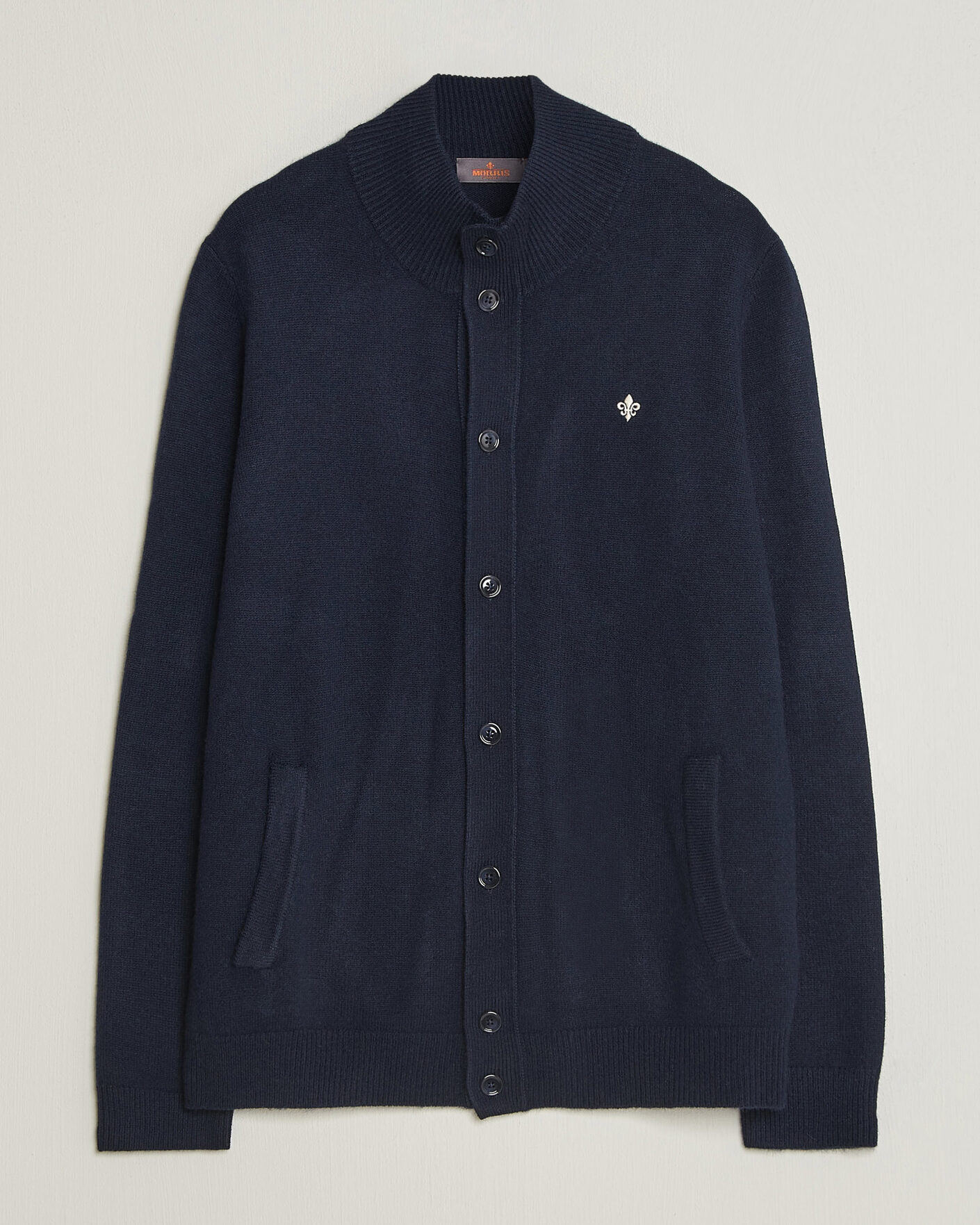 Herre | Gensere | Morris | Hertford Button Cardigan Navy