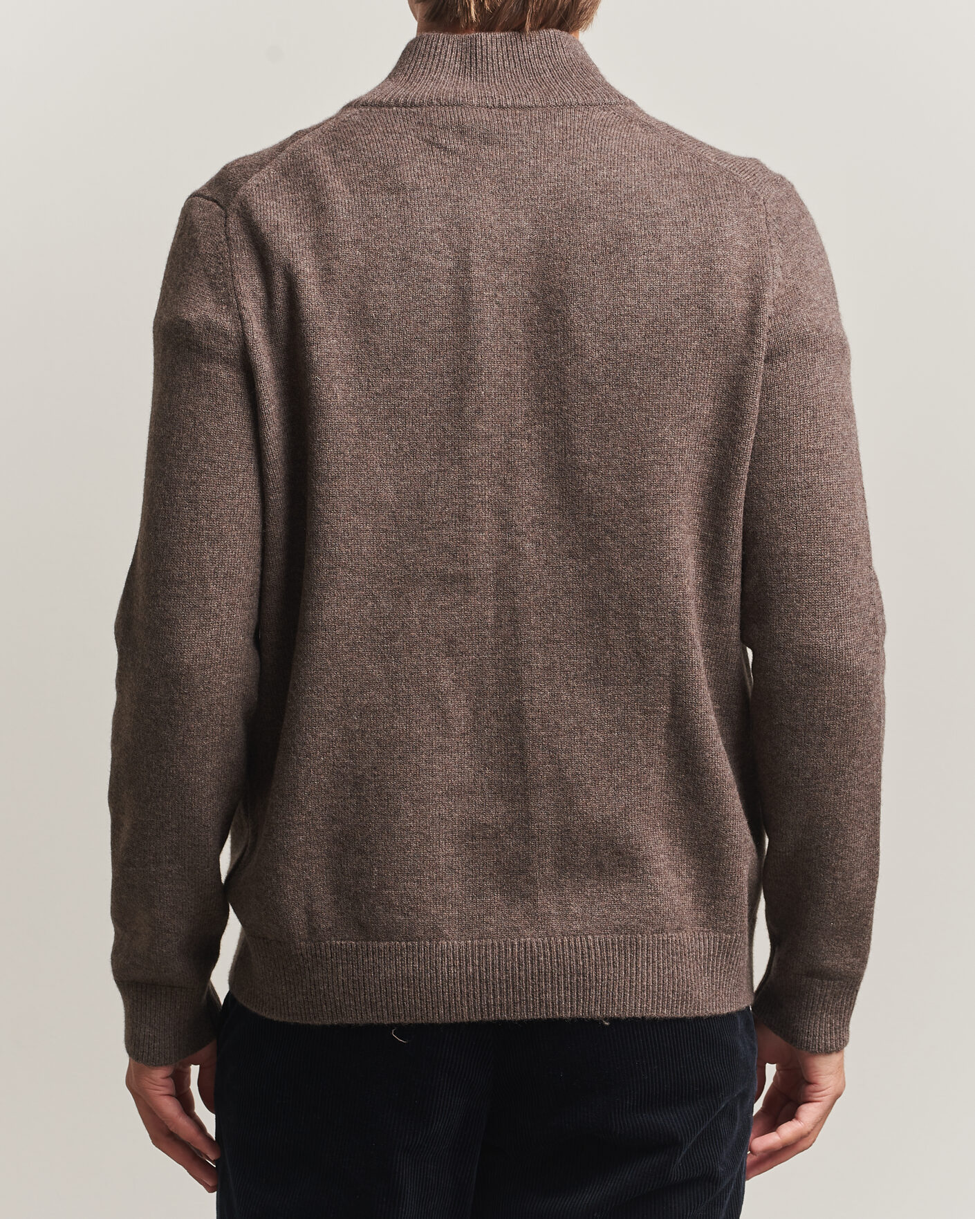 Herre | Gensere | Morris | Hertford Button Cardigan Brown