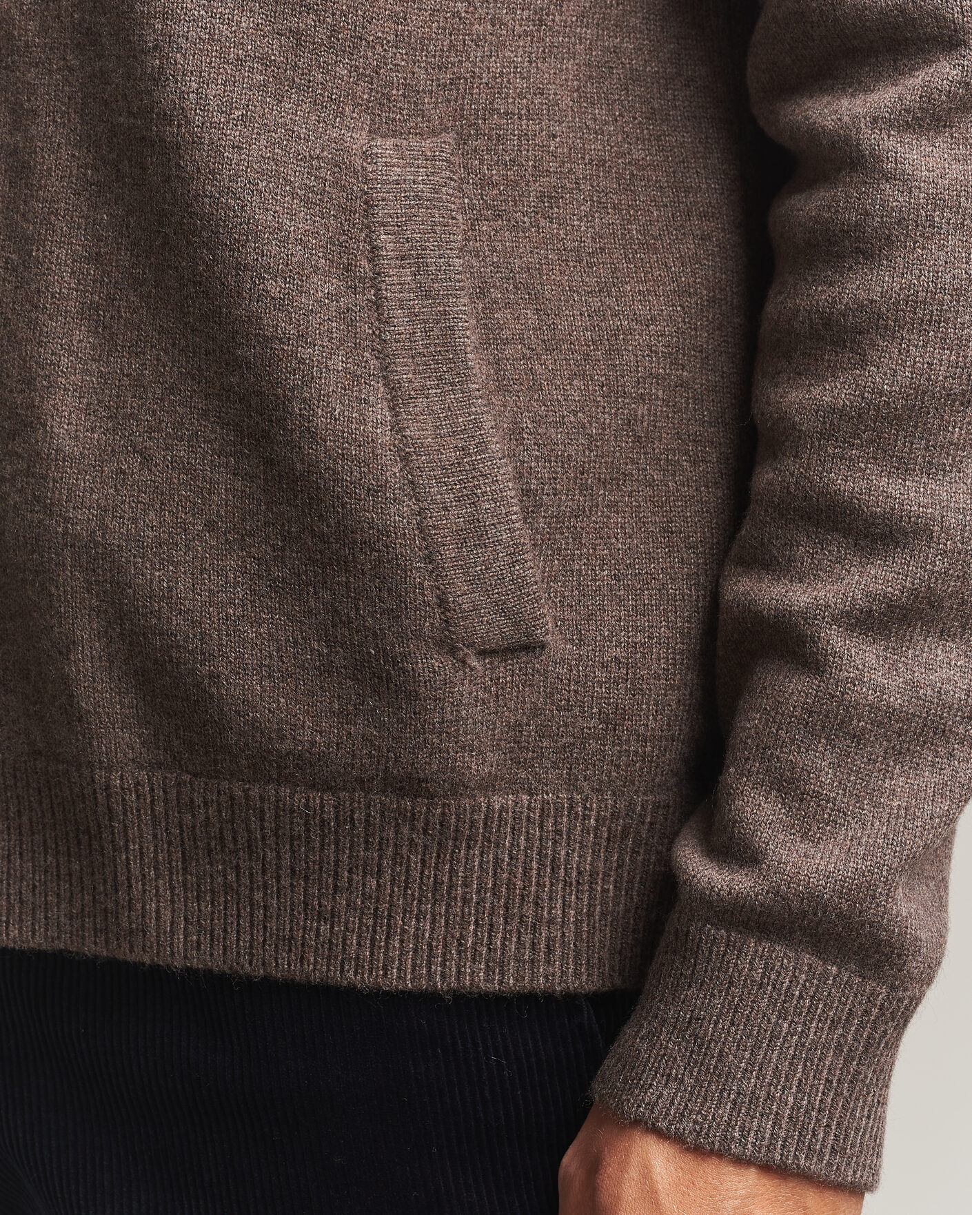 Herre | Gensere | Morris | Hertford Button Cardigan Brown