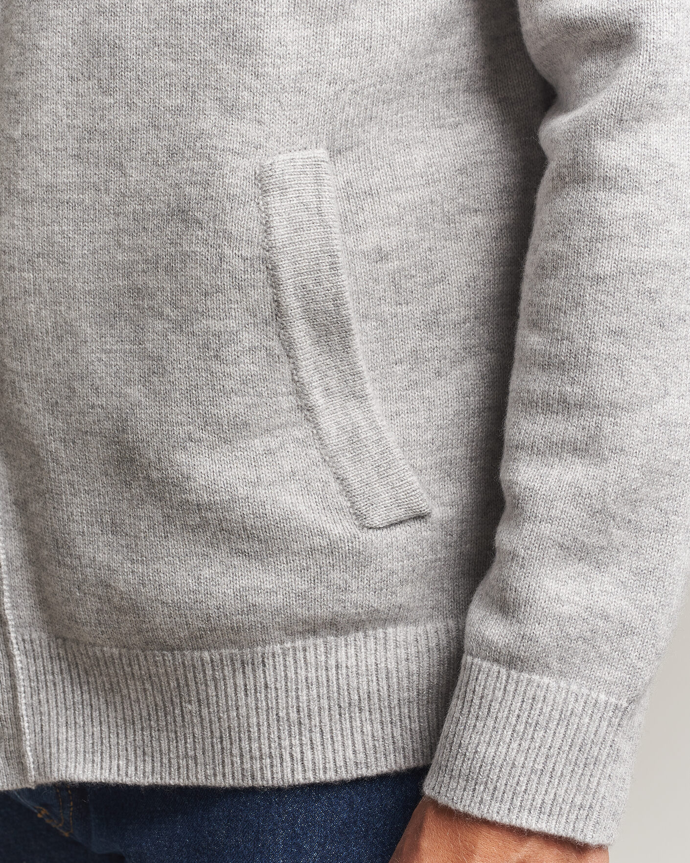 Herre | Gensere | Morris | Hertford Button Cardigan Grey