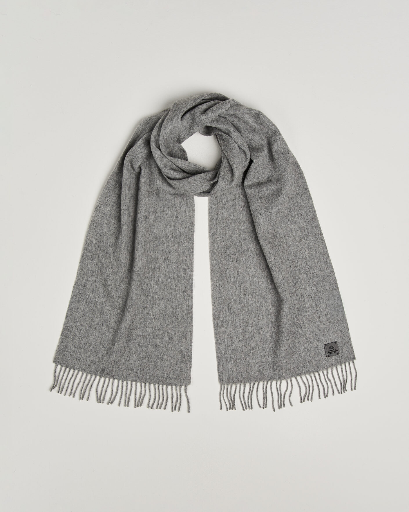Herre | Skjerf | Amanda Christensen | Wool Scarf Light Grey Melange