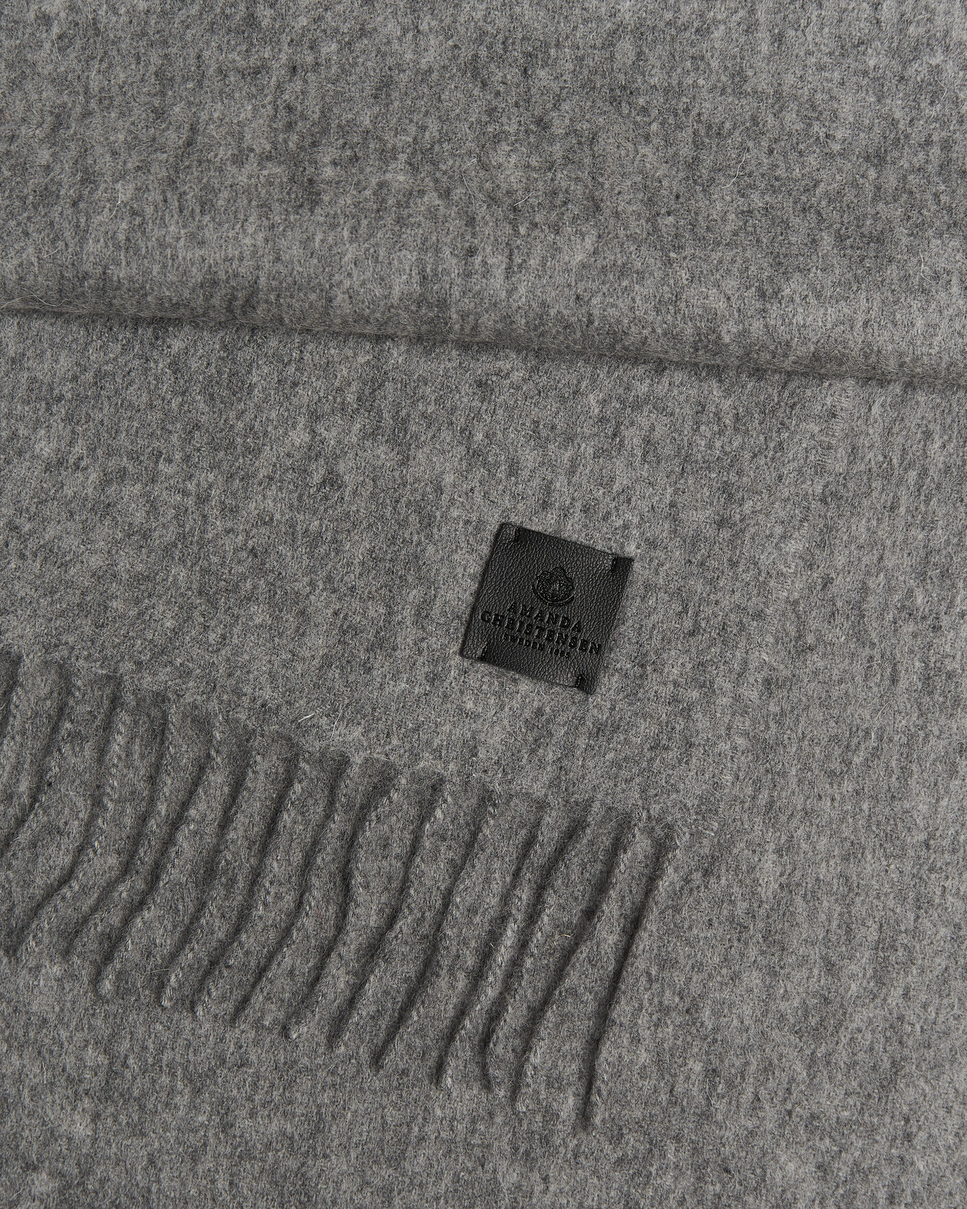 Herre | Skjerf | Amanda Christensen | Wool Scarf Light Grey Melange