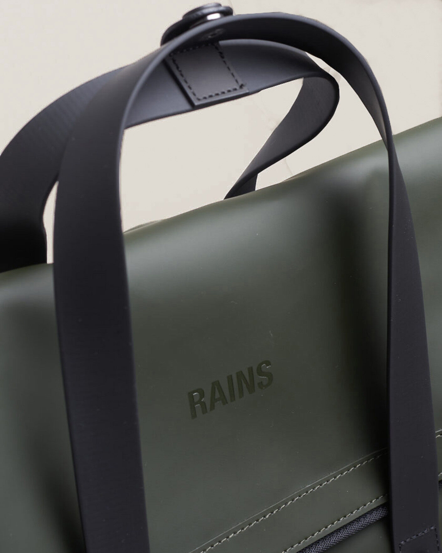 Herre | Vesker | RAINS | 2 Way Tote Backpack Black Green