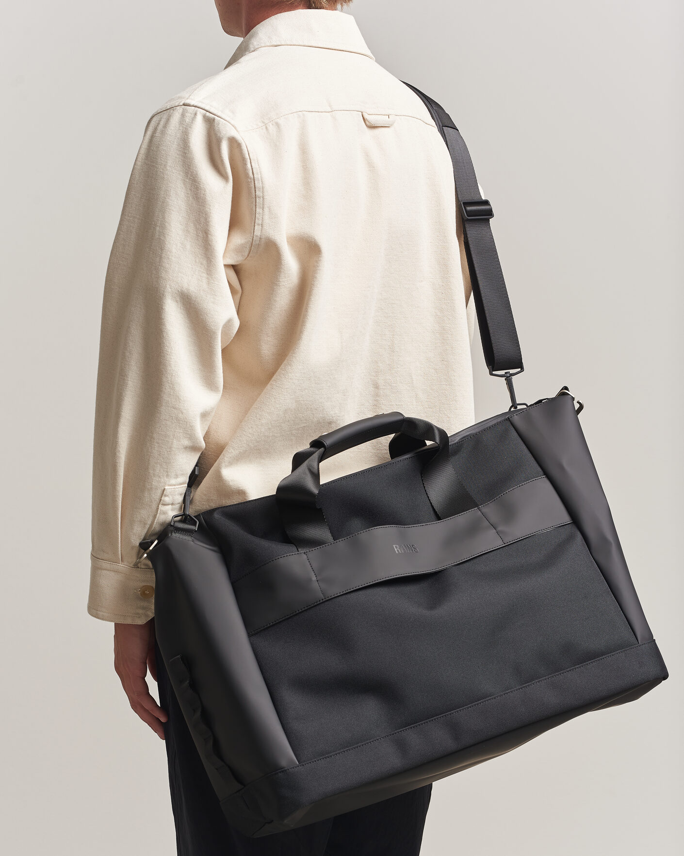 Herre | Vesker | RAINS | Otaru Weekendbag Black