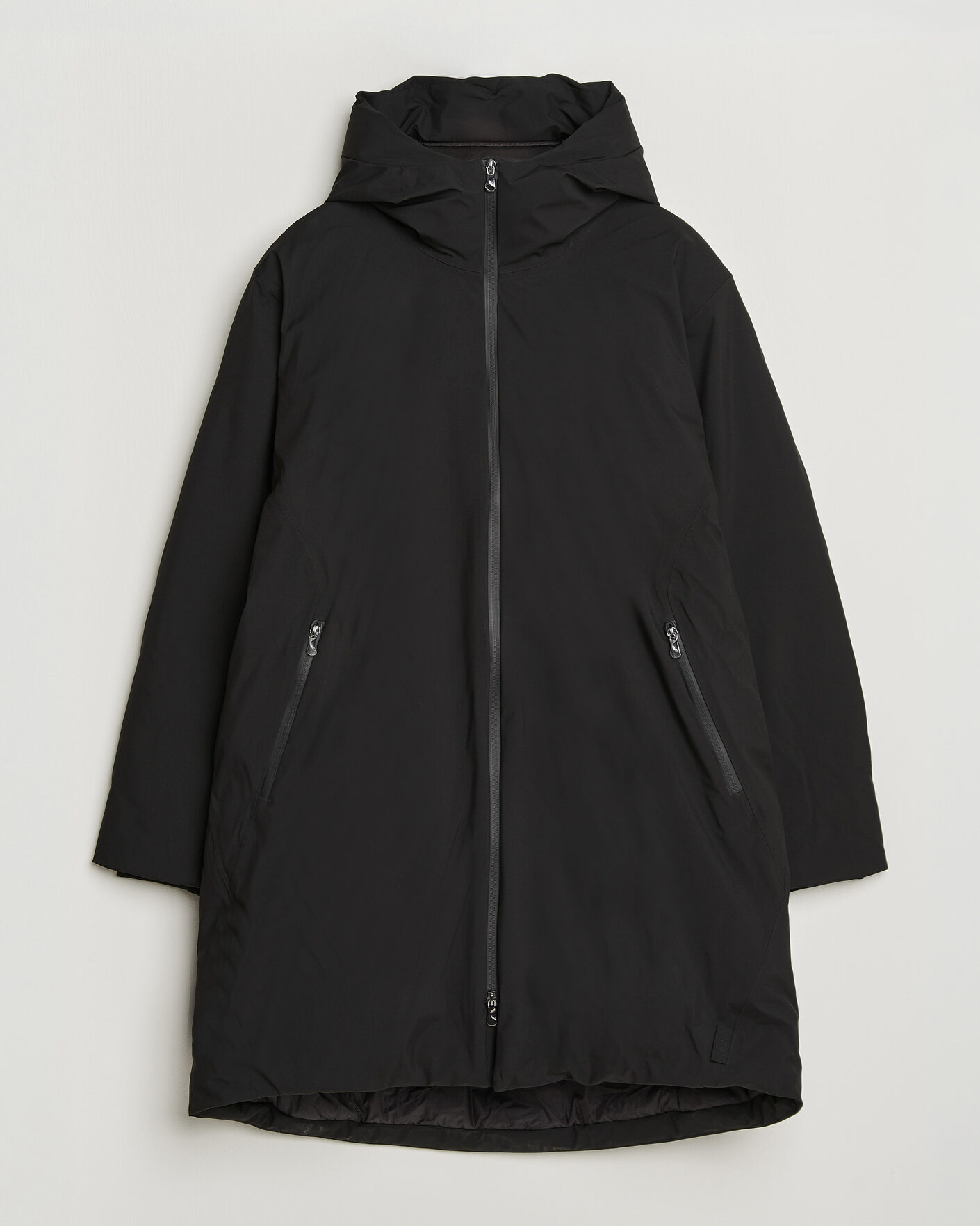 Herre | Jakker | RAINS | Sarna Long Puffer Jacket Black